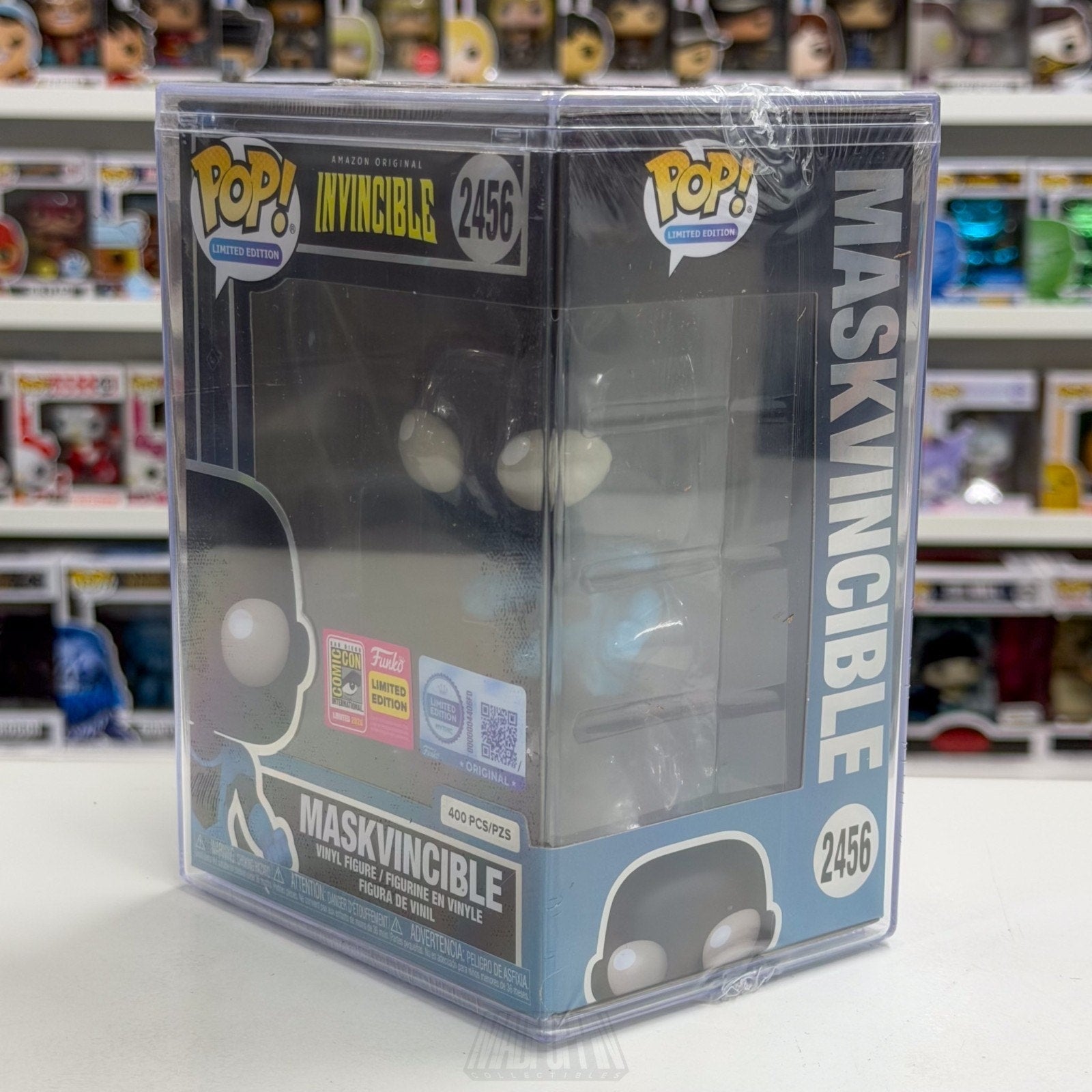 Funko Pop Invincible Maskvincible 2456 SDCC 2026 LE 400 Toy OFFICIAL CON STICKER