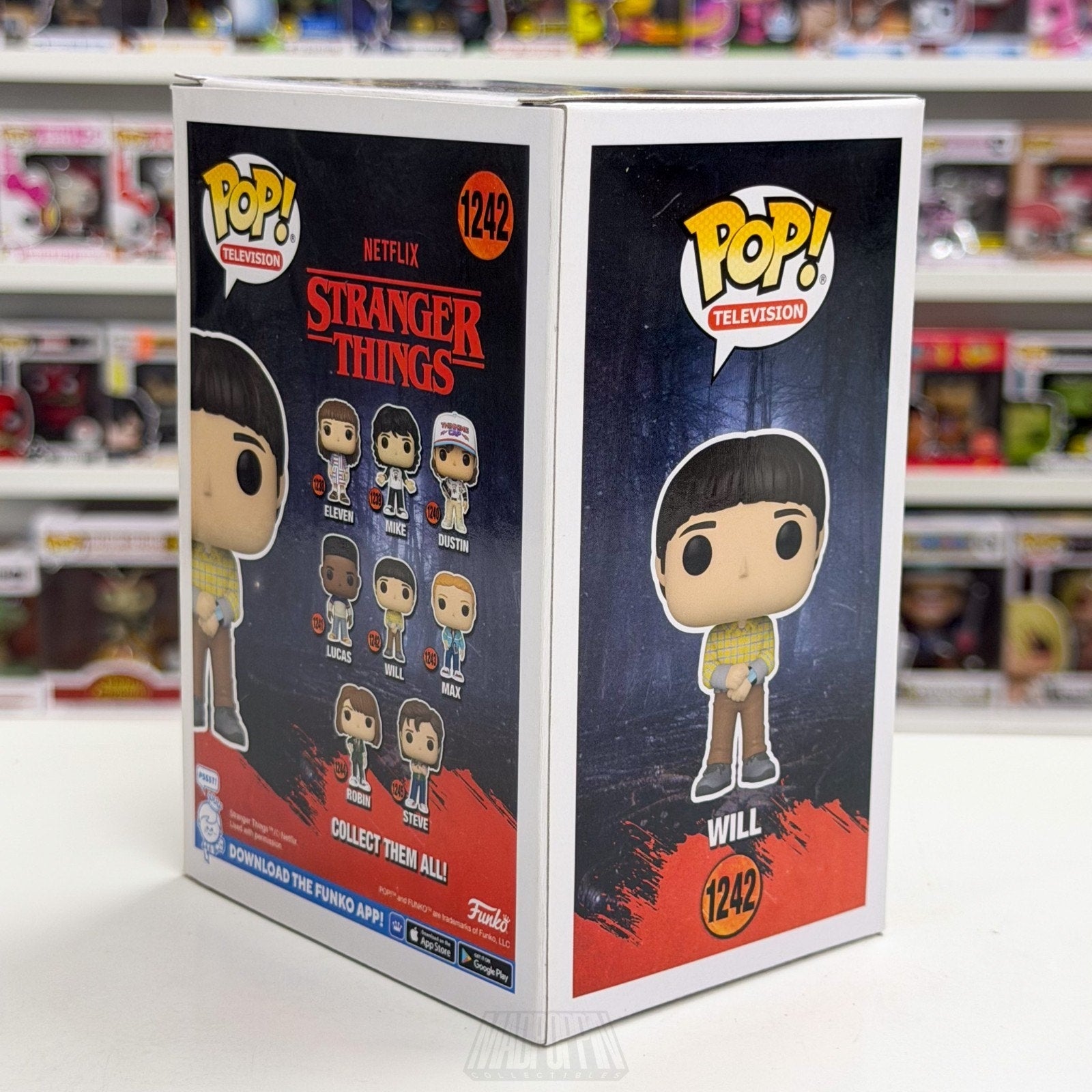 Funko Pop TV Stranger Things Will Byers 1242 Netflix Season 4 Toy Vinyl Figure