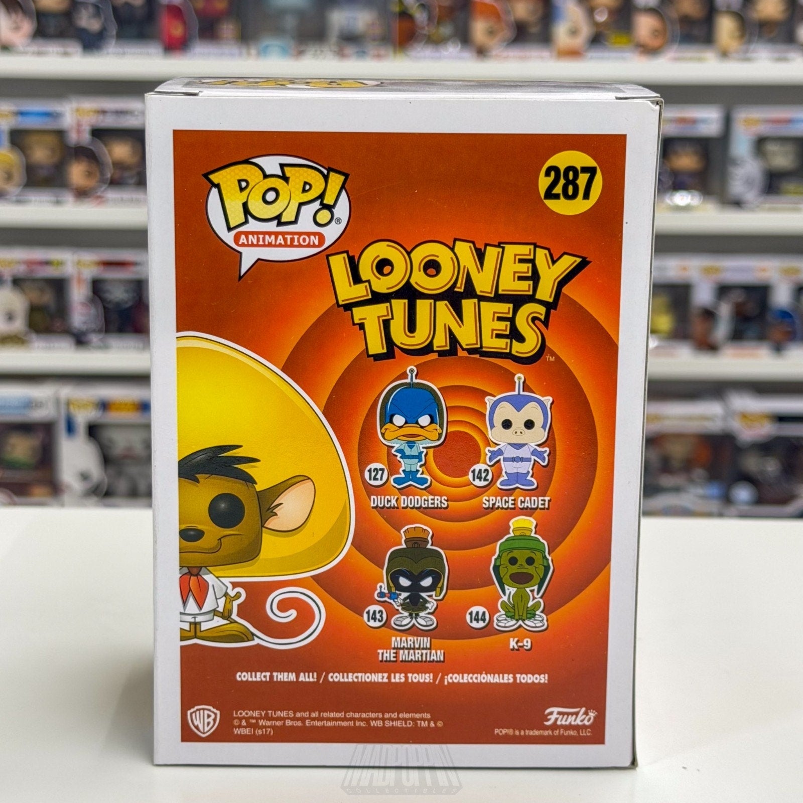 Funko Pop Animation Looney Tunes Speedy Gonzales NYCC 287 Cartoon Vinyl Figure