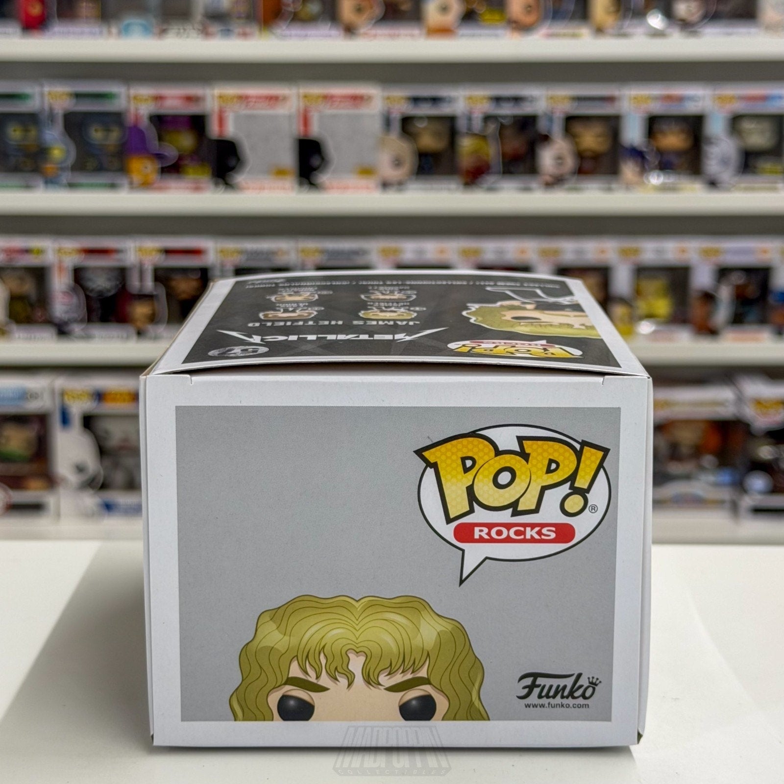 Funko Pop Rocks Metallica James Hetfield 57 Heavy Metal Thrash Band Vinyl figure