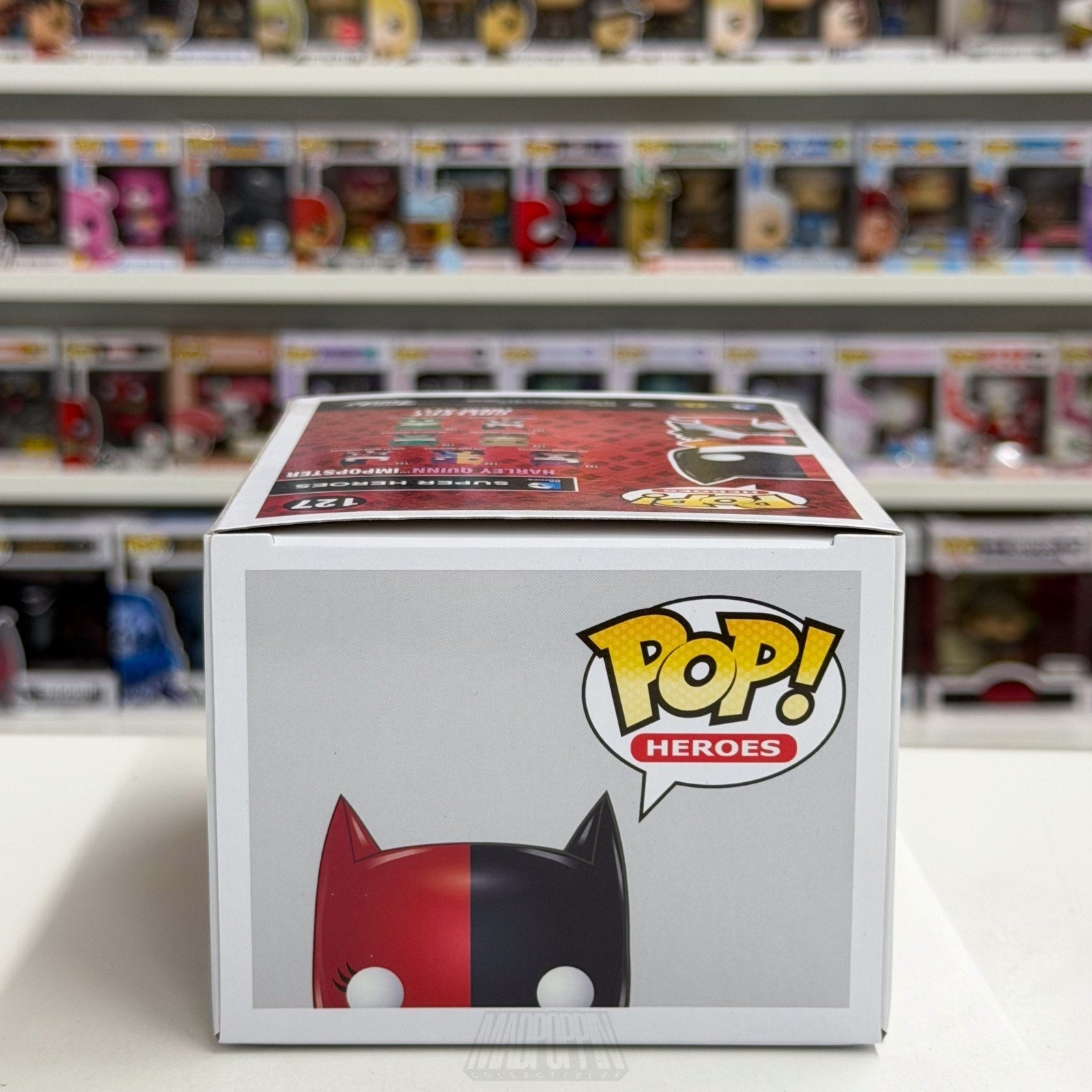 Funko Pop DC Super Heroes Harley Quinn Impopster Batman 127 Toy Vinyl Figure