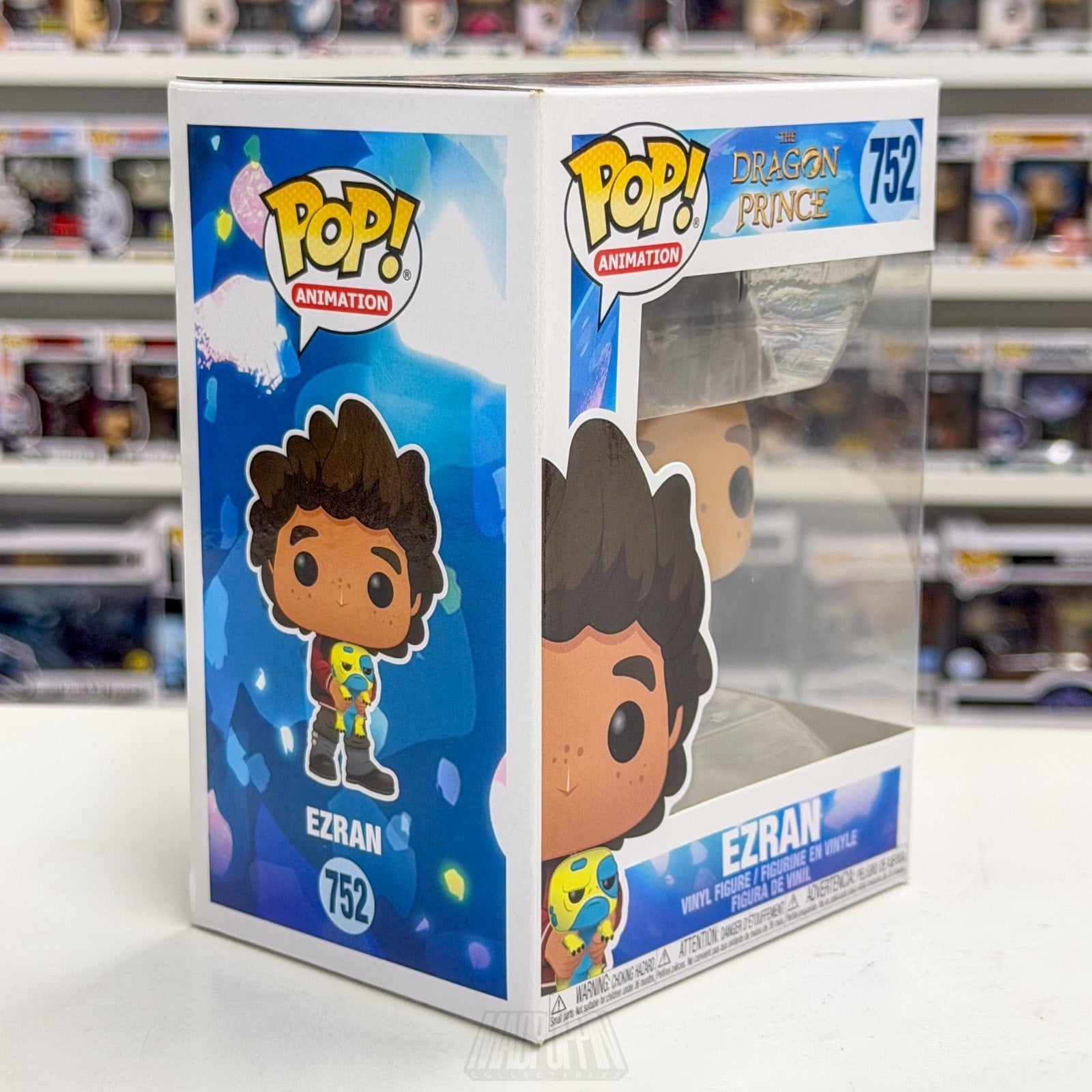 Funko Pop Animation The Dragon Prince Ezran 752 Netflix Fantasy Toy Vinyl Figure