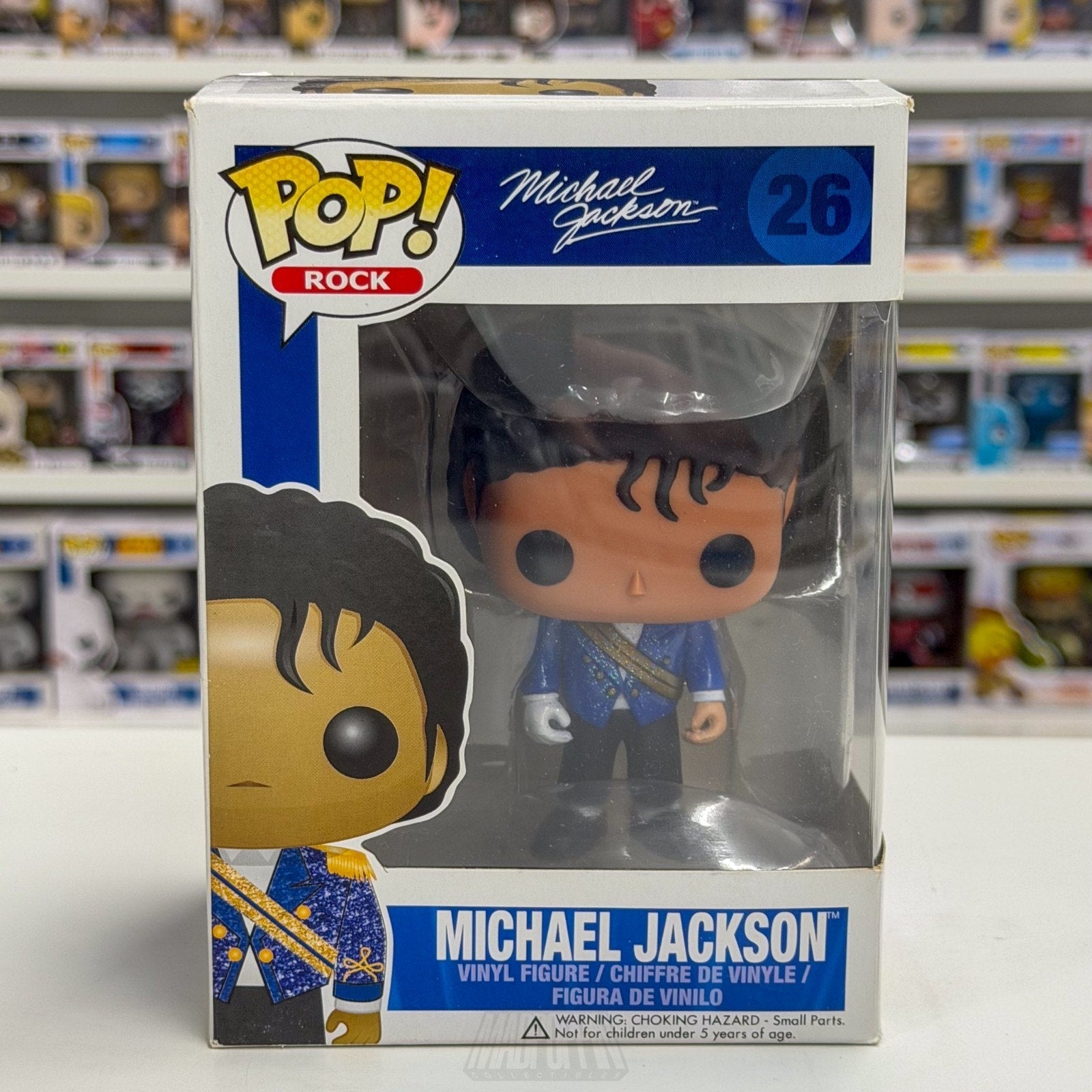 Funko Pop Rocks Michael Jackson Grammys Bedazzled Jacket 26 King Vinyl Figure