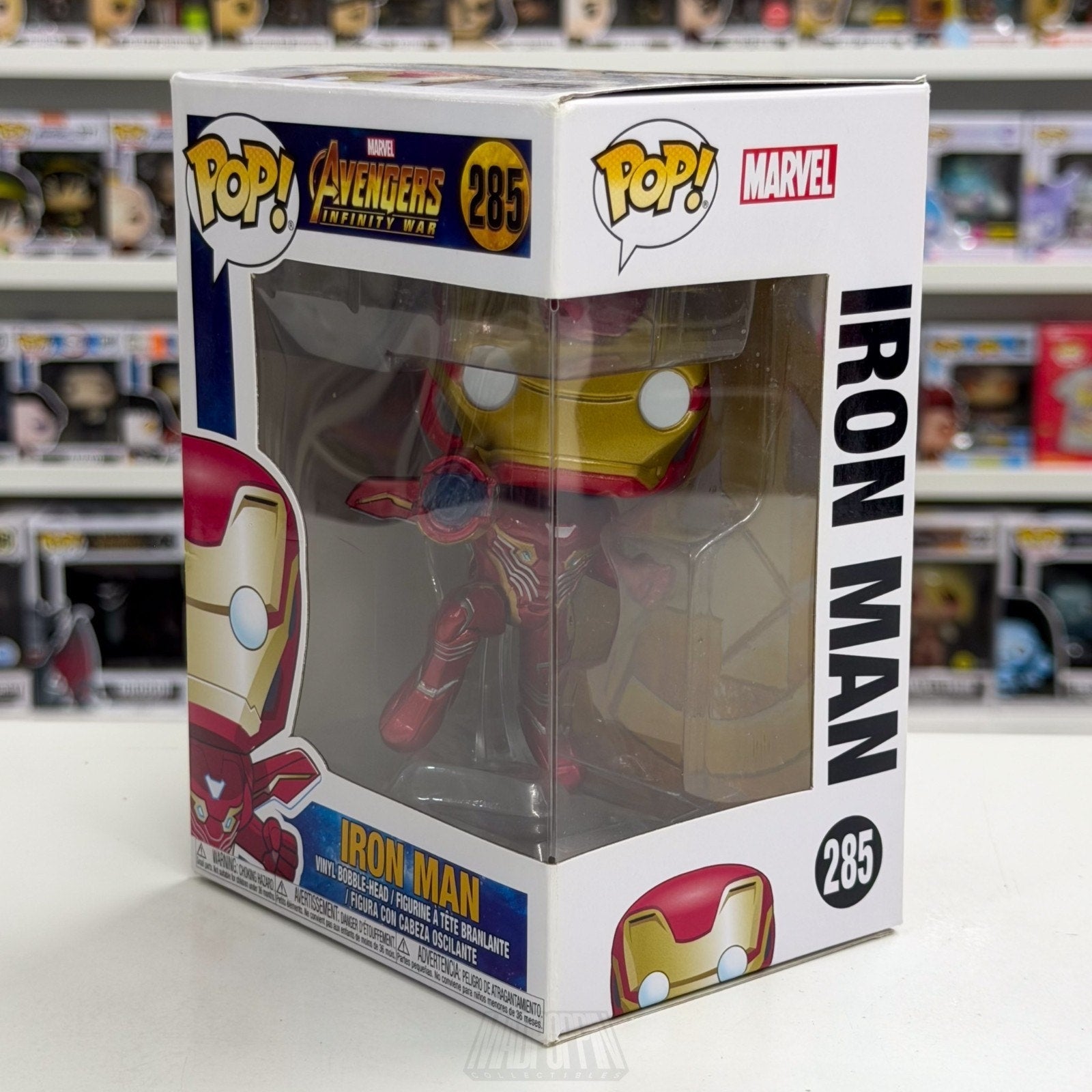 Funko Pop Marvel Avengers Infinity War Iron Man Flying 285 Hero Toy Vinyl Figure