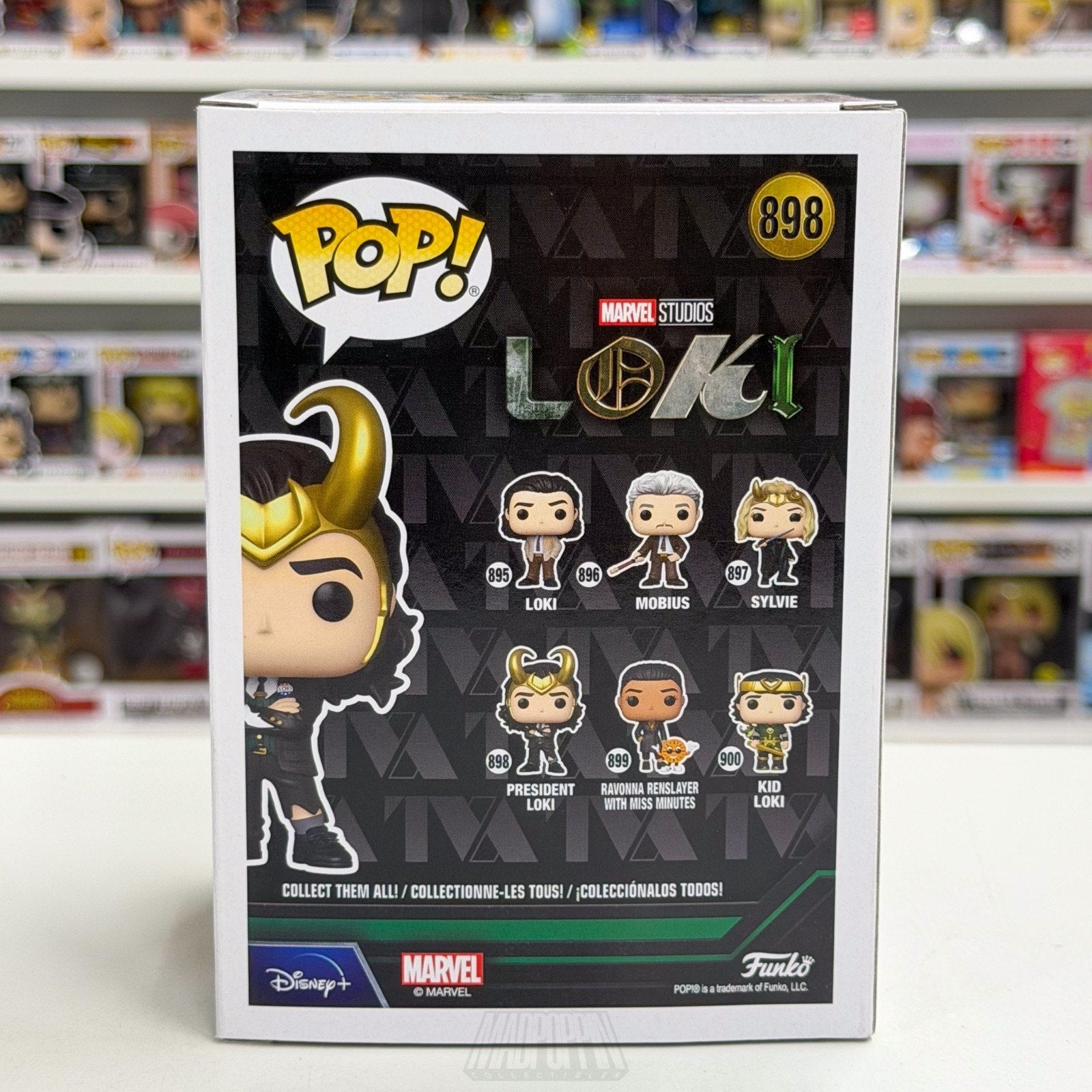 Funko Pop Marvel Studios President Loki 898 TVA Variant Void Toy Vinyl Figure