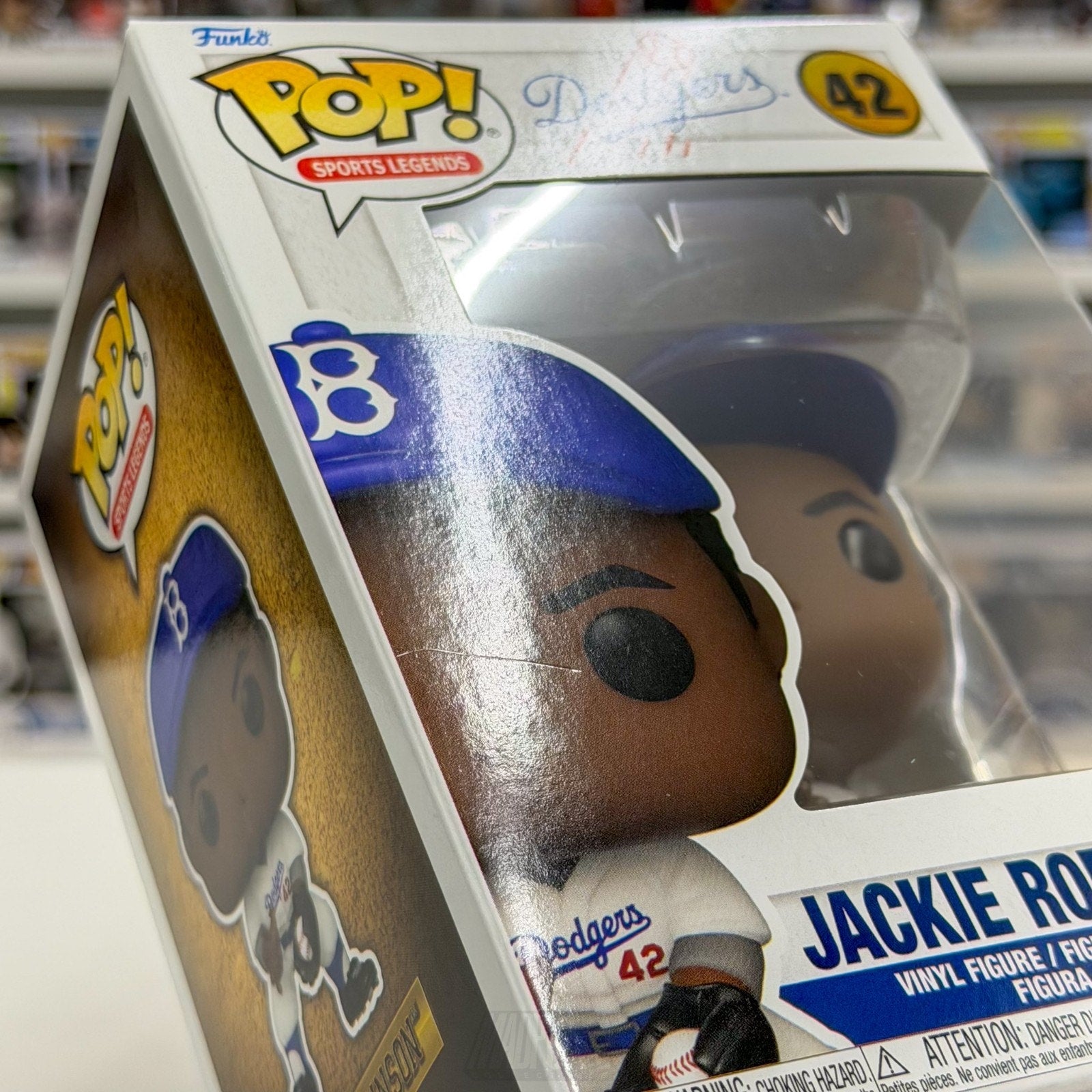Funko Pop Sports Legends Baseball Brooklyn Dodgers Jackie Robinson 42 Toy Figure