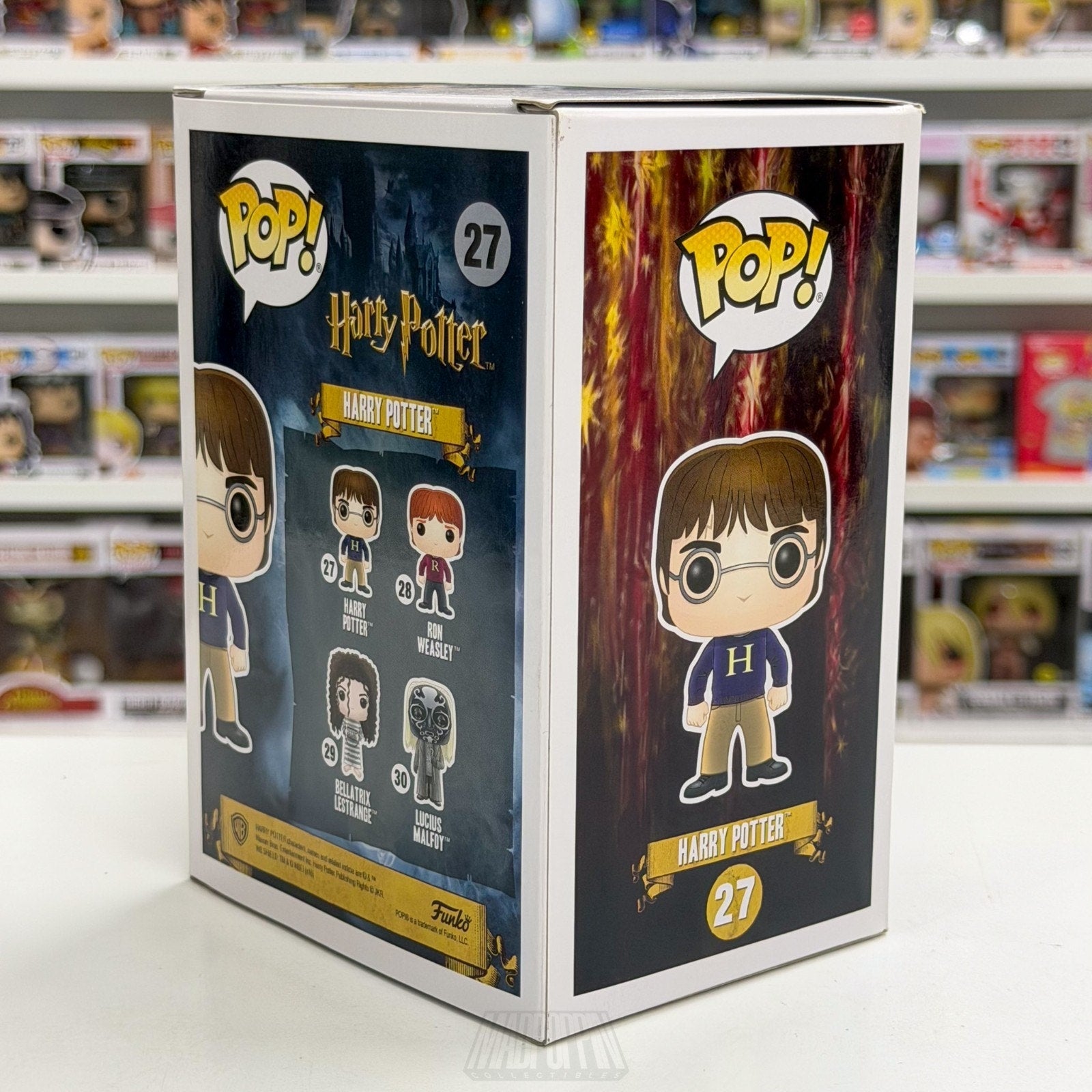 Funko Pop Harry Potter Purple Sweater Hot Topic 27 Magic Wizard Toy Vinyl Figure