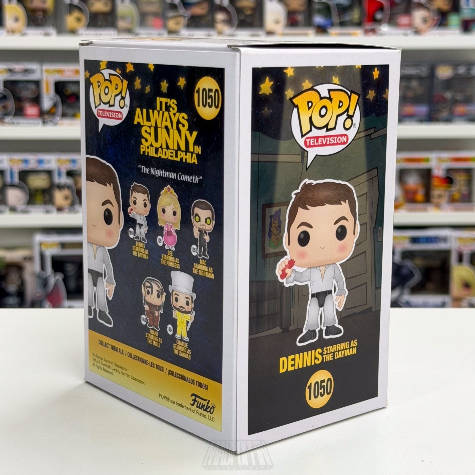 Funko Pop TV It's Always Sunny Philadelphia Dennis as Dayman 1050 Vinyl Figure