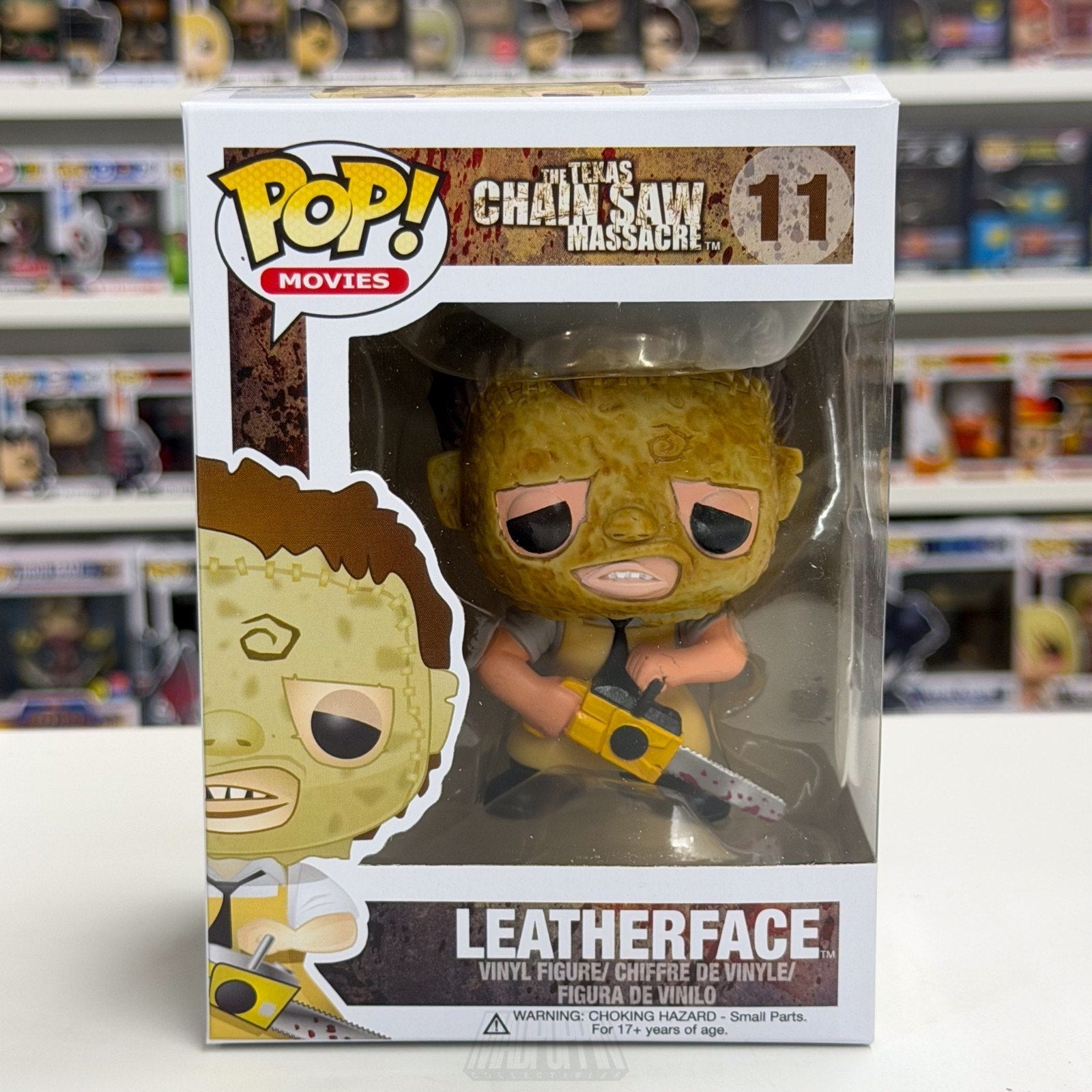 Funko Pop Movies Texas Chainsaw Massacre Leatherface 11 Horror Toy Vinyl Figure