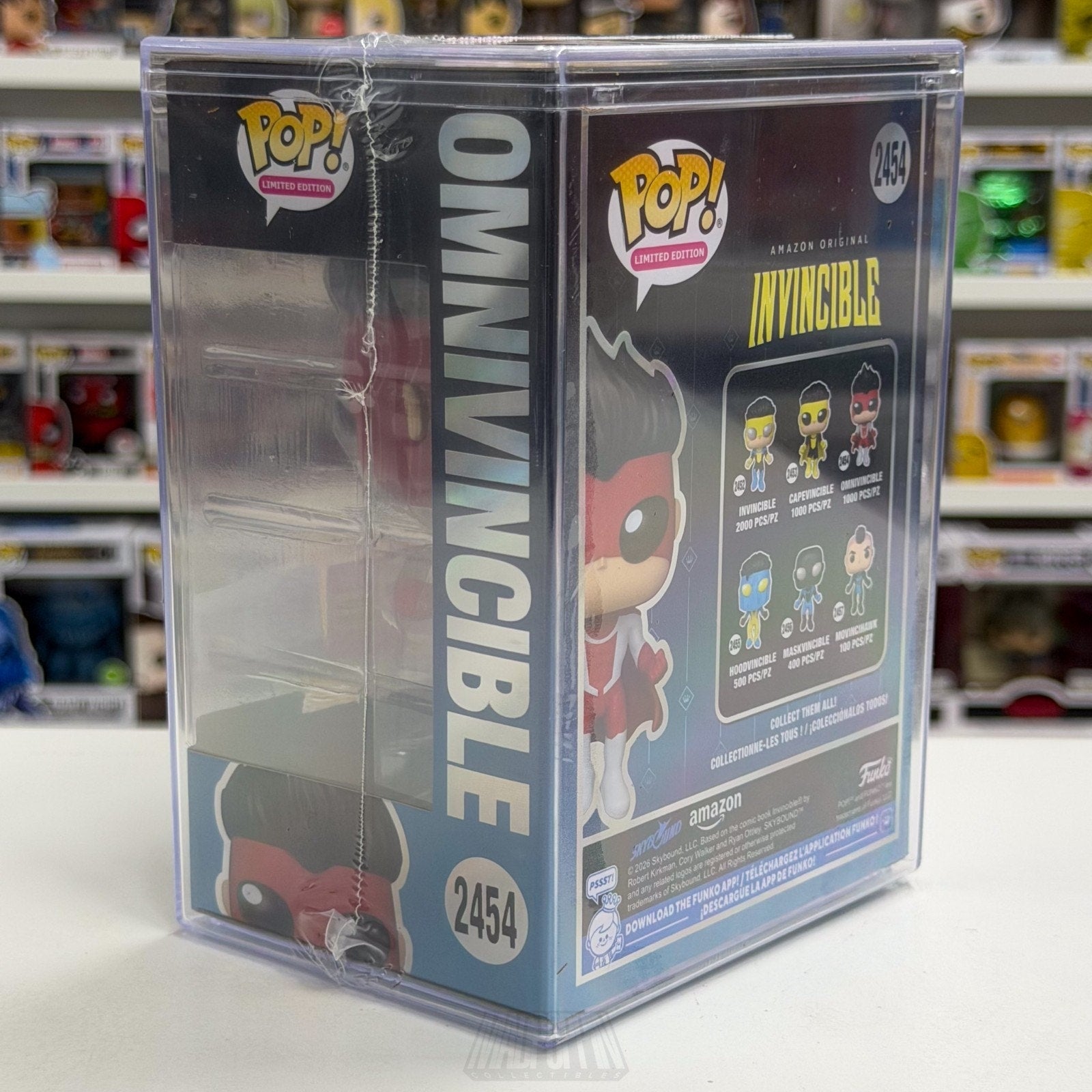 Funko Pop Invincible Omnivincible SDCC 2026 LE 1000 Toy OFFICIAL CON STICKER