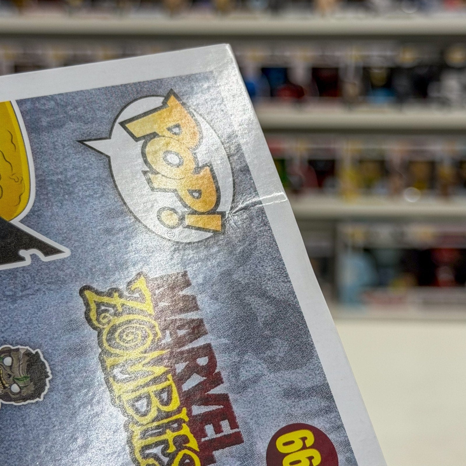 Funko Pop Marvel Zombie Wolverine Glow Special Edition 662 Mutant Vinyl Figure