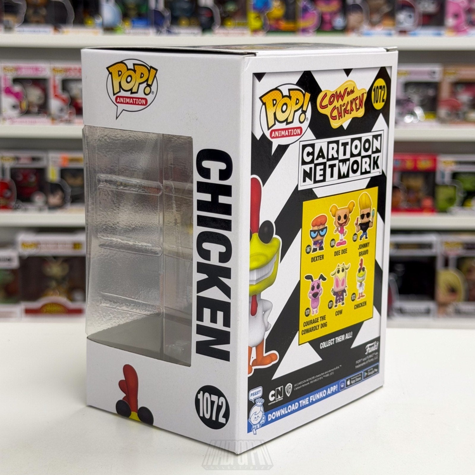 Funko Pop Animation Cartoon Network Chicken 1072 Comedy Sitcom Toy Vinyl Figure