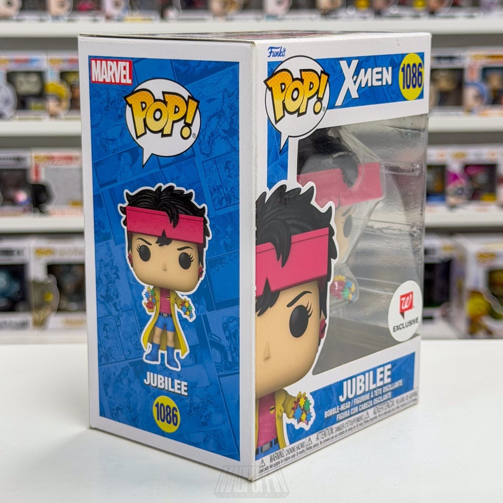 Funko Pop Marvel X-Men Jubilee Walgreens 1086 Jubilation Lee Mutant Vinyl Figure