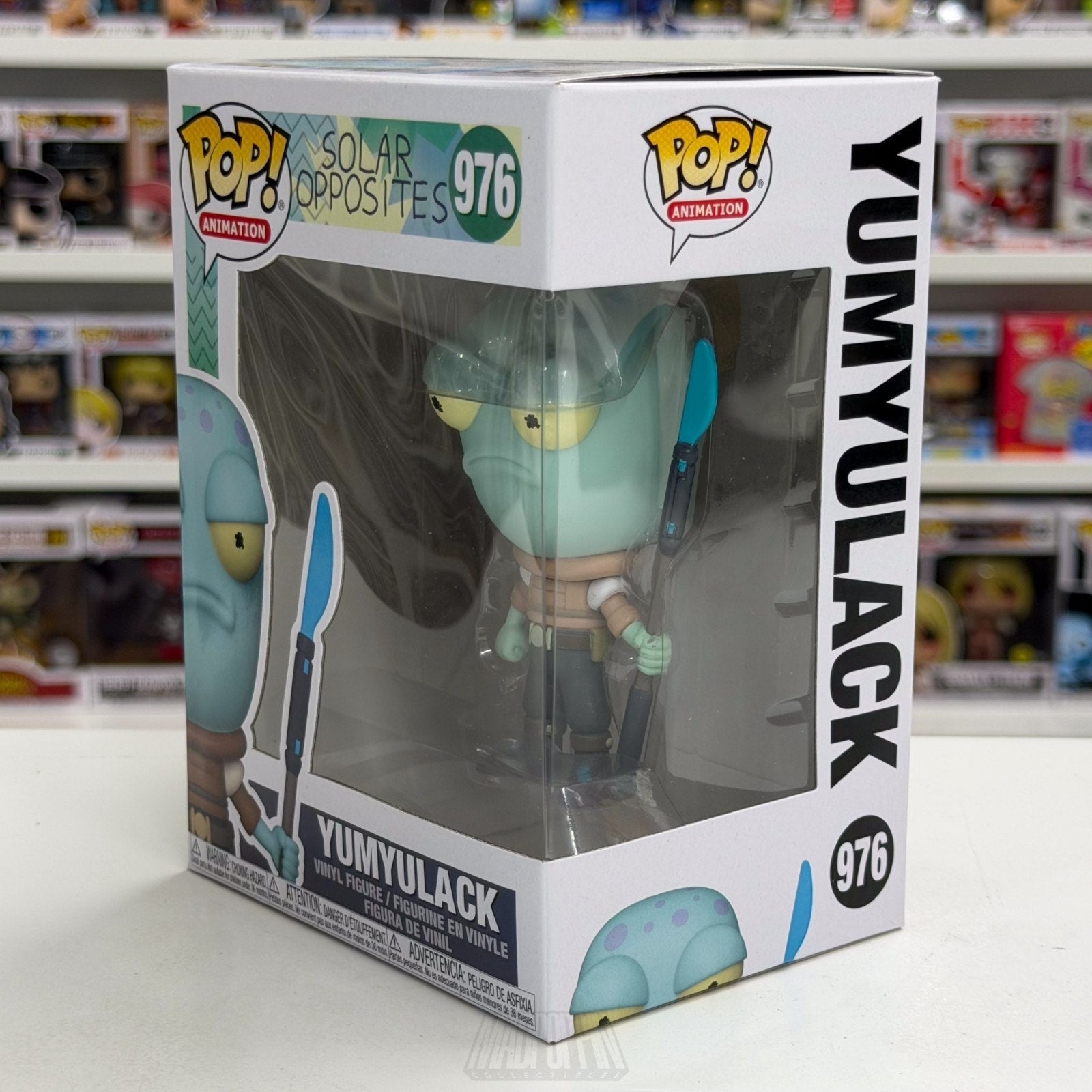Funko Pop Animation Solar Opposites Yumylack 976 TV Alien Family Vinyl Figure