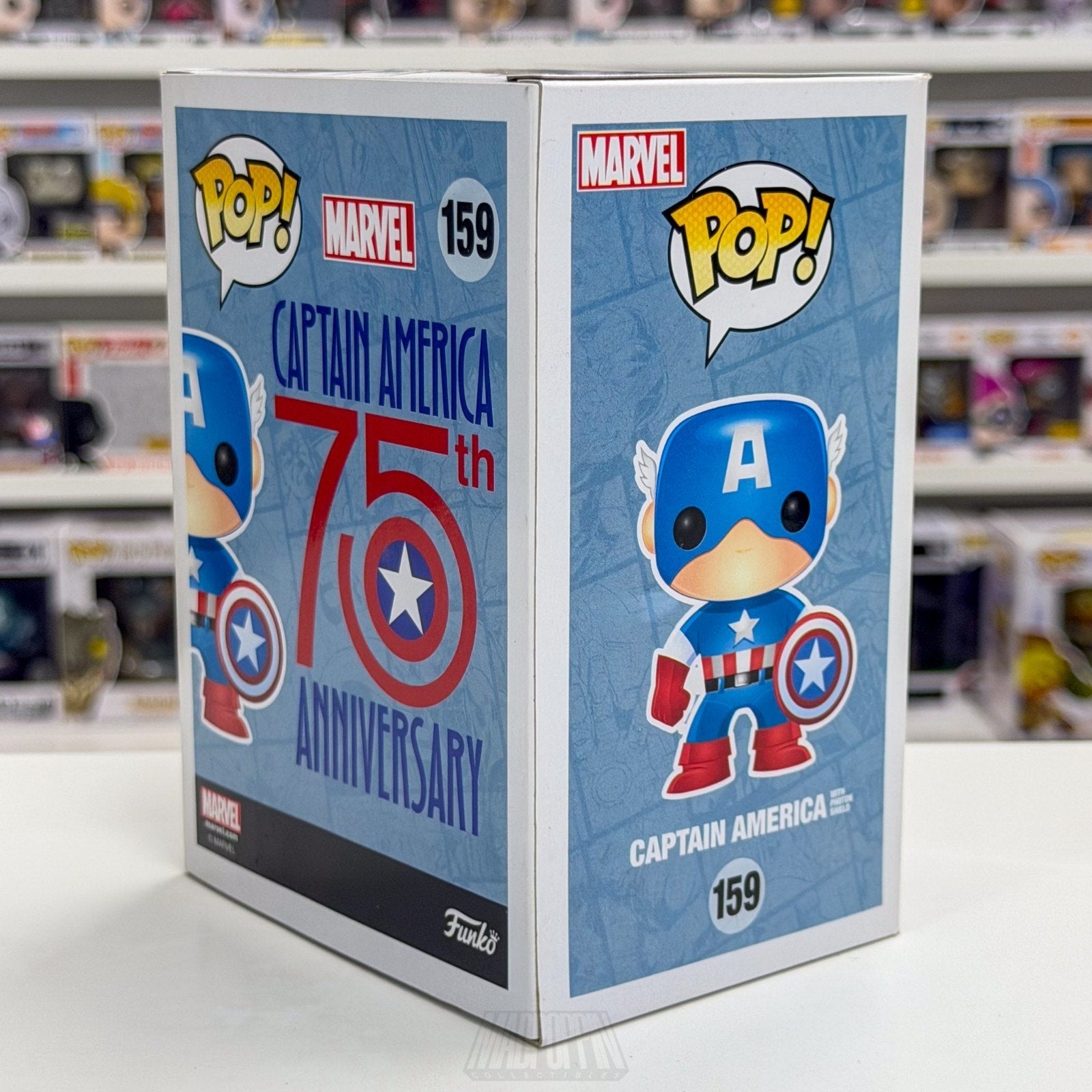 Funko Pop Marvel Captain America with Photon Sheild Kohl's 159 Toy Vinyl Figure