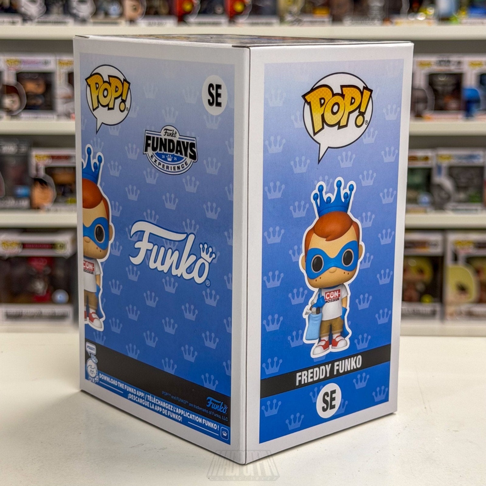 Funko Pop Fundays Experience Freddy CON-noisseur Shirt SE Mascot Vinyl Figure