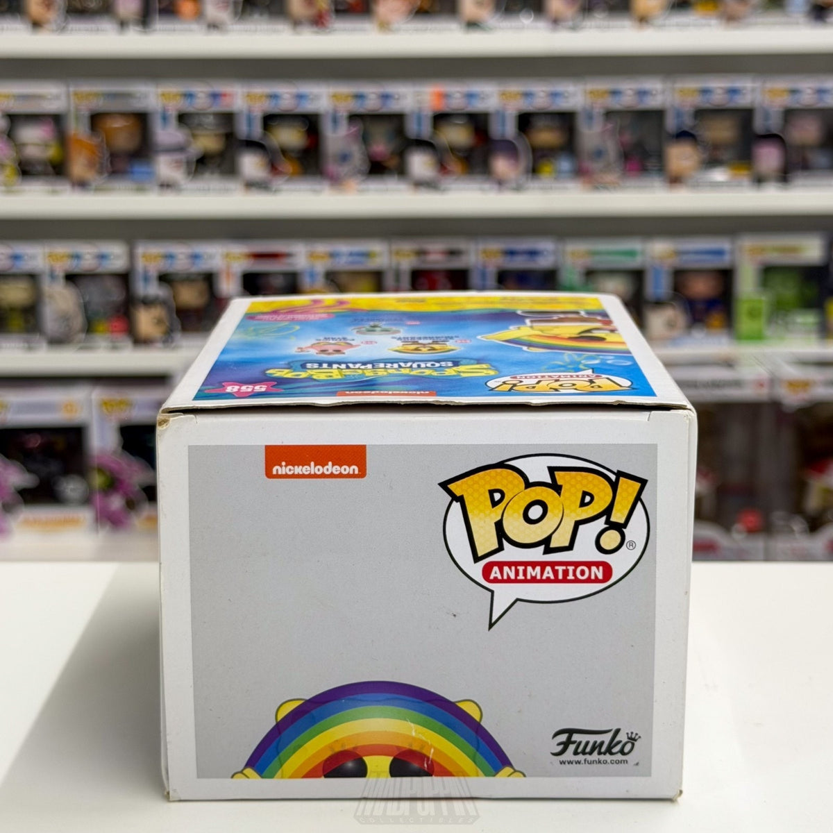 Funko Pop Animation SpongeBob Squarepants Diamond Hot Topic 558 Toy Vinyl Figure