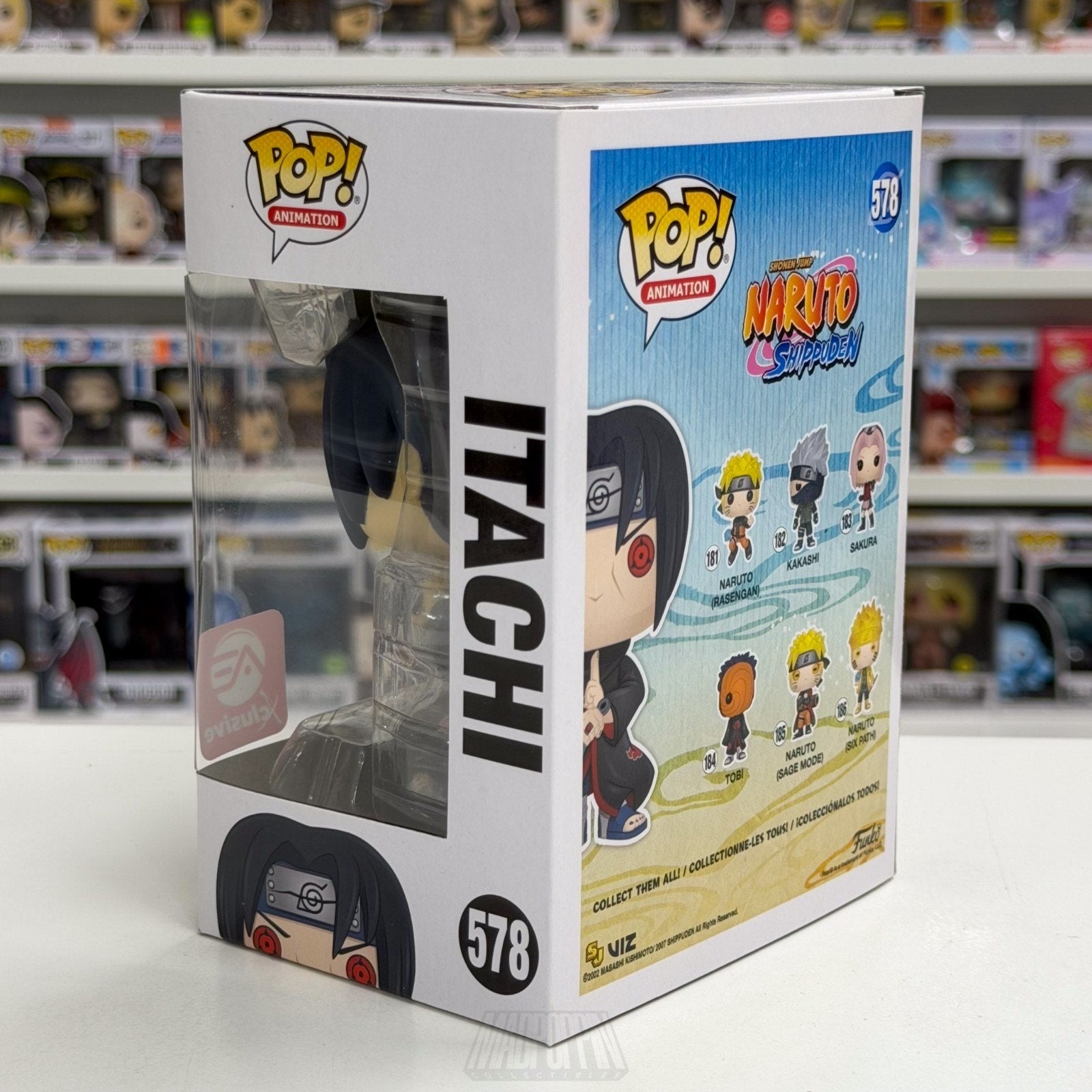 Funko Pop Anime Naruto Itachi Uchiha Alliance Entertainment 578 Toy Vinyl Figure