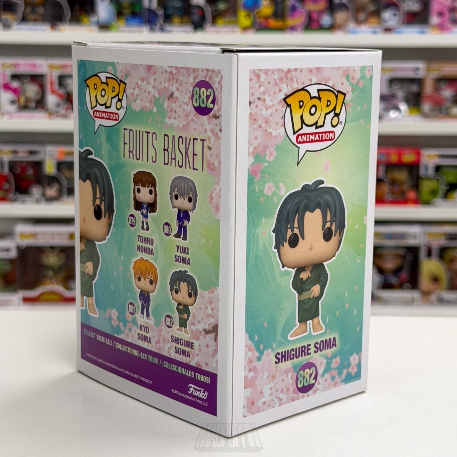 Funko Pop Anime Fruits Basket Shigure Soma 882 Supernatural Manga Vinyl Figure