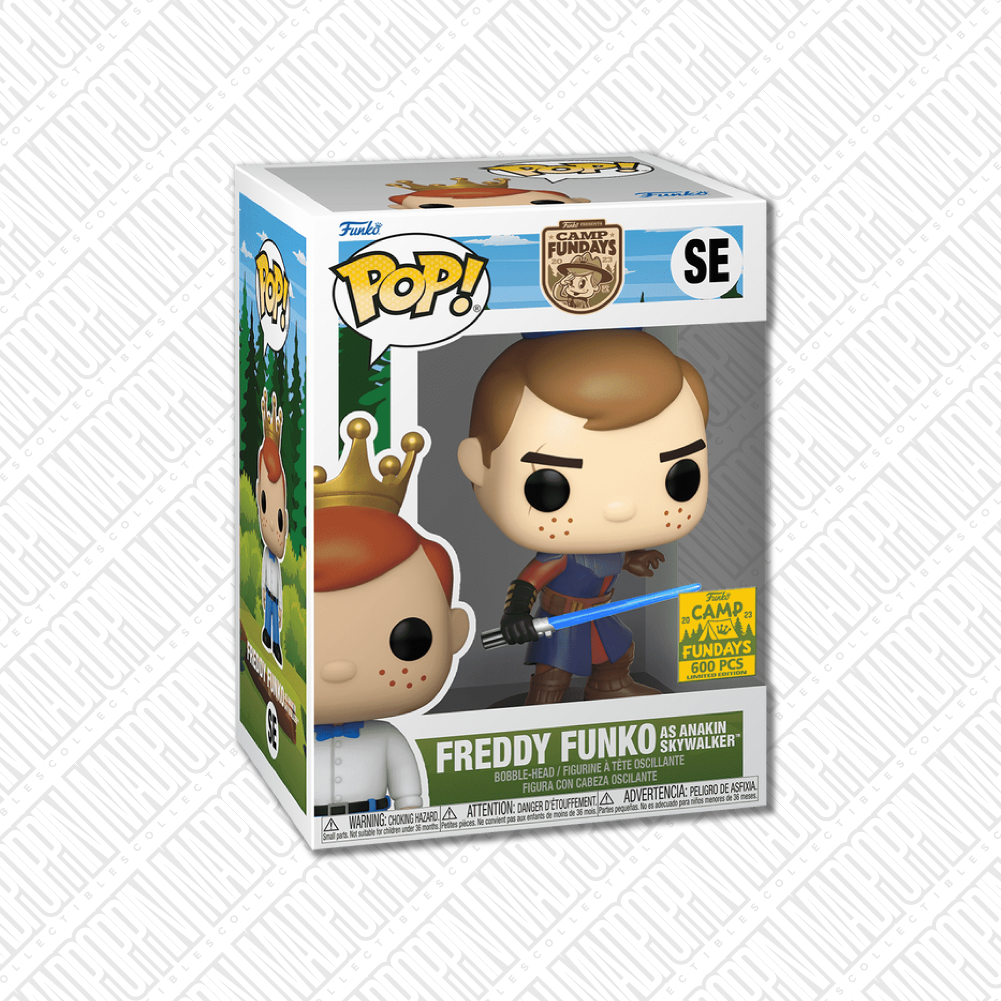 Funko Pop Camp Fundays Star Wars Freddy as Anakin Skywalker LE 600 SE