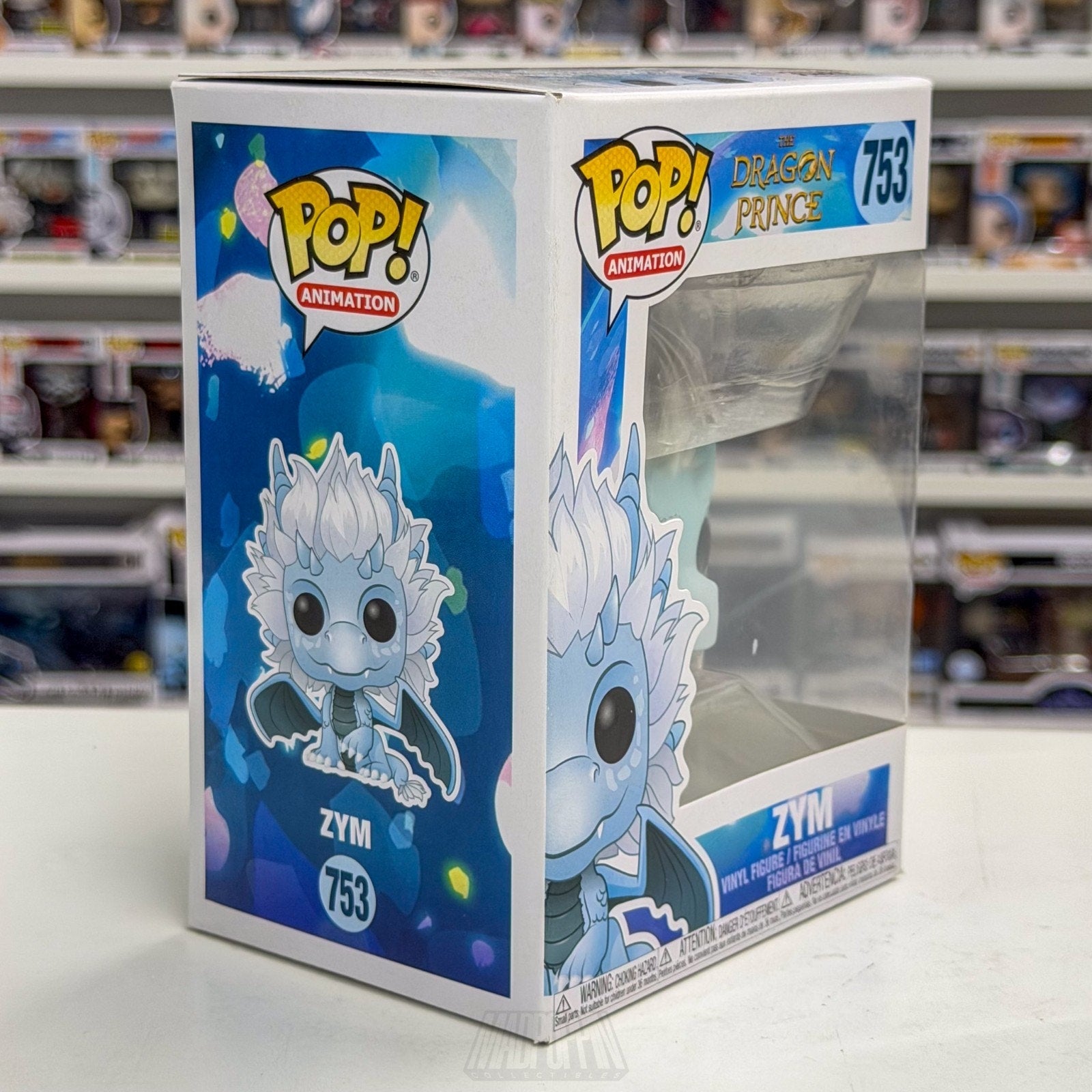 Funko Pop Animation The Dragon Prince Zym 753 Netflix Fantasy Toy Vinyl Figure