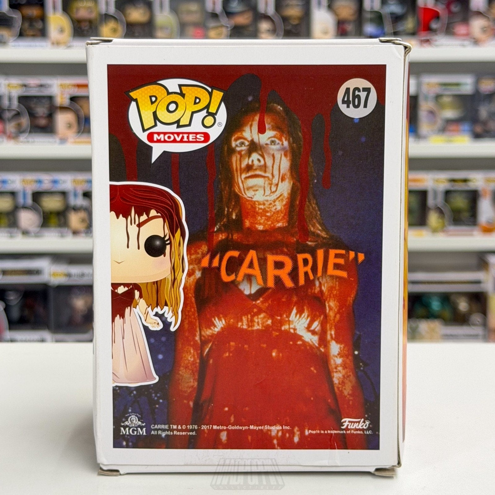Funko Pop Movies Carrie White Bloody 467 Supernatural Horror Prom Vinyl Figure