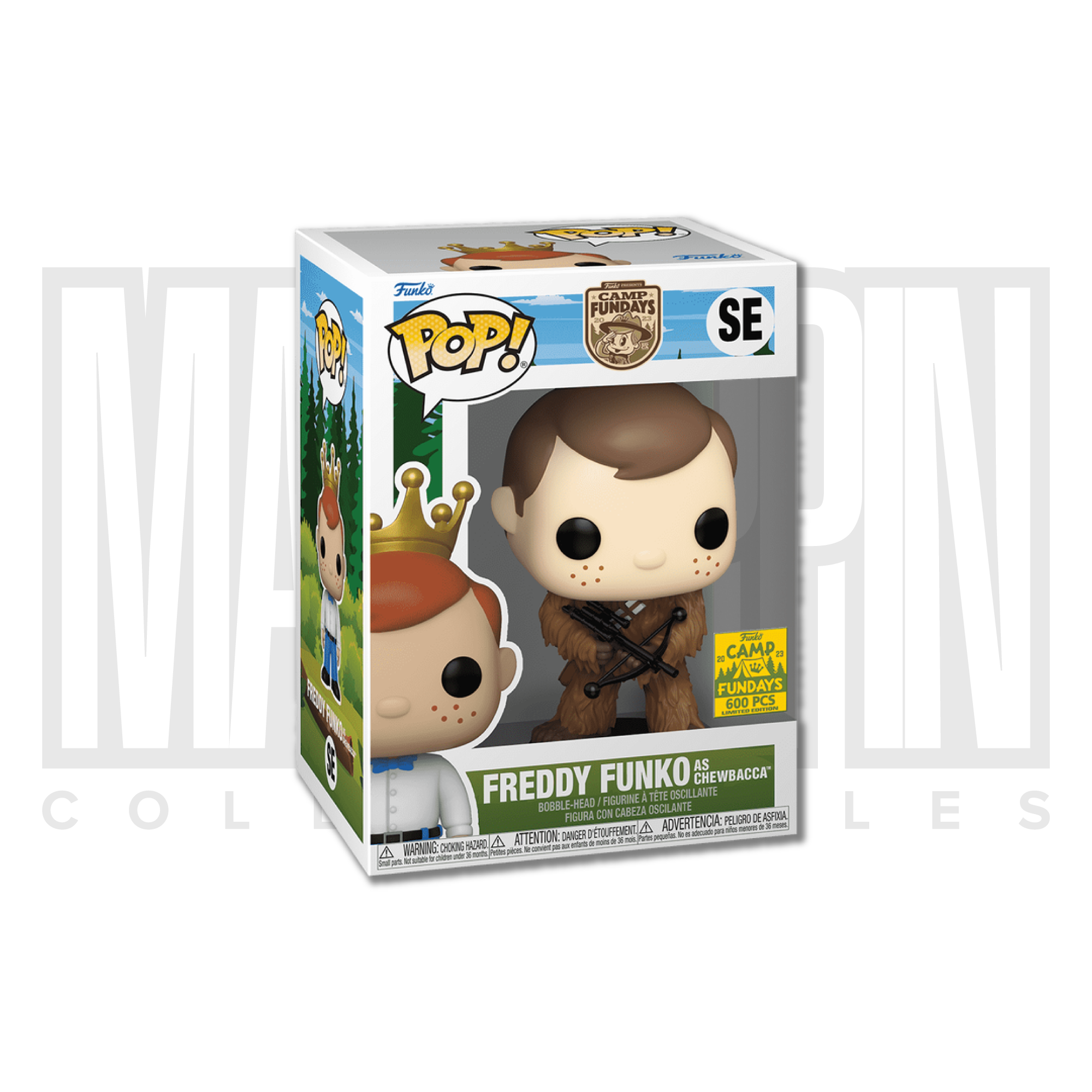 Funko Pop Camp Fundays Star Wars Freddy as Chewbacca LE 600 SE