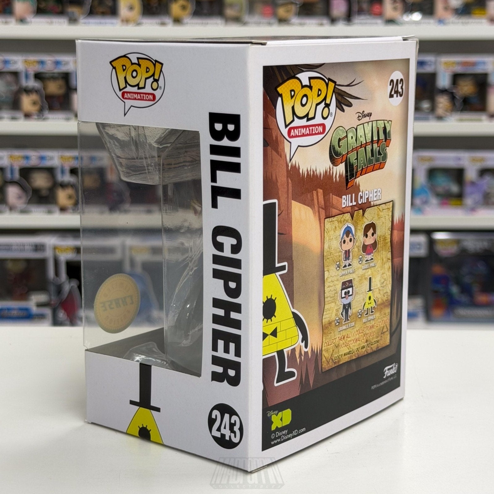 Funko Pop Animation Disney Gravity Falls Bill Cipher Space Chase 243 Toy Figure