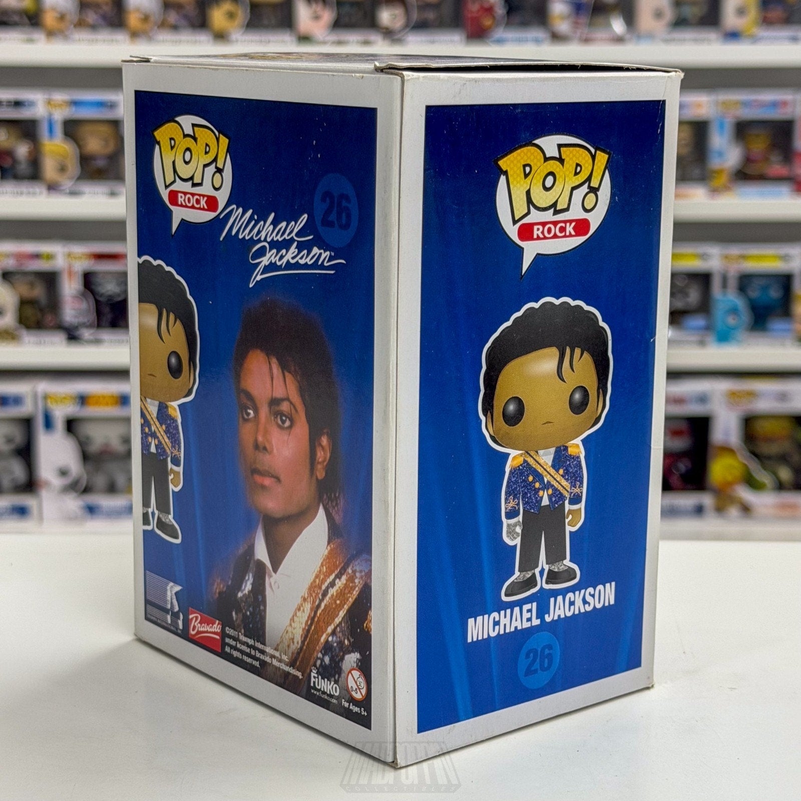 Funko Pop Rocks Michael Jackson Grammys Bedazzled Jacket 26 King Vinyl Figure