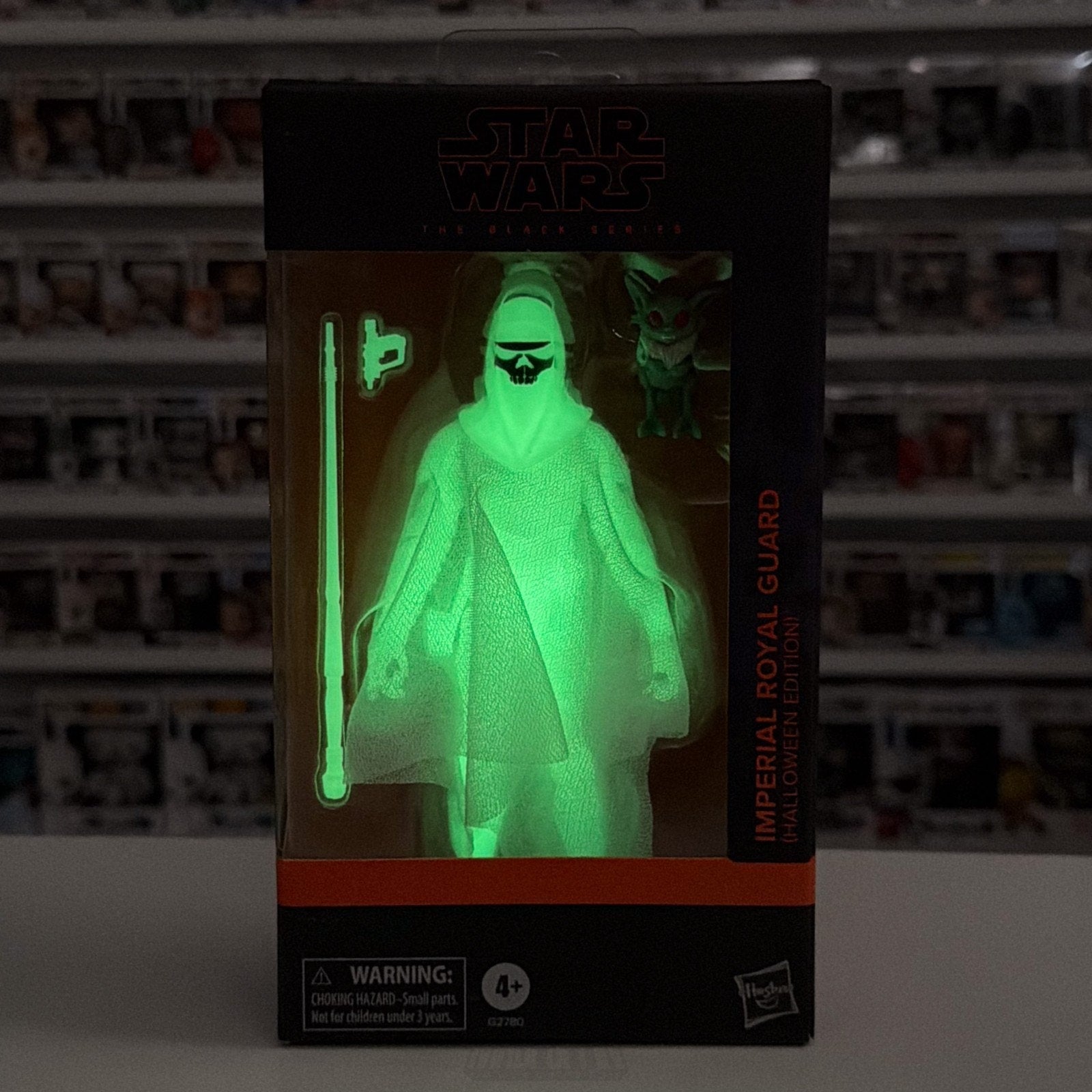 Hasbro Star Wars Black Series Imperial Royal Guard Halloween Glow Action Figure