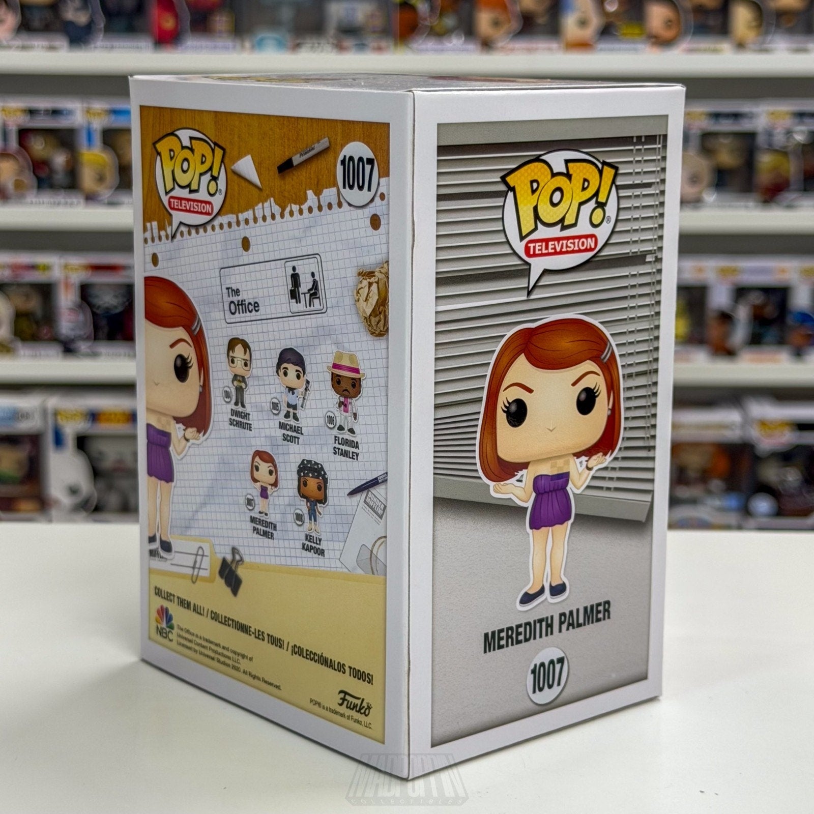 Funko Pop TV The Office Meredith Palmer Casual Friday 1007 Sitcom Vinyl Figure