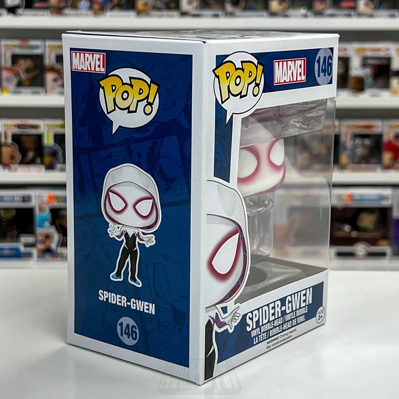 Funko Pop Marvel Spider Gwen Stacy 146 Superhero Vaulted Toy MCU Vinyl Figure