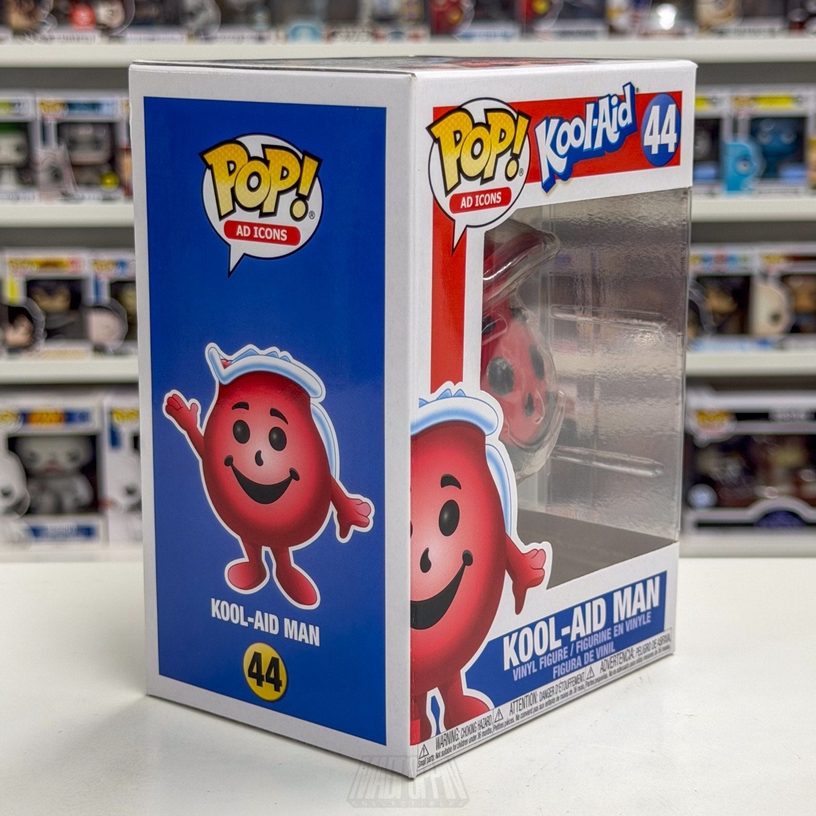 Funko Pop Ad Icons Kool-Aid Man 44 Drink Mix Mascot Oh Yeah Toy Vinyl Figure