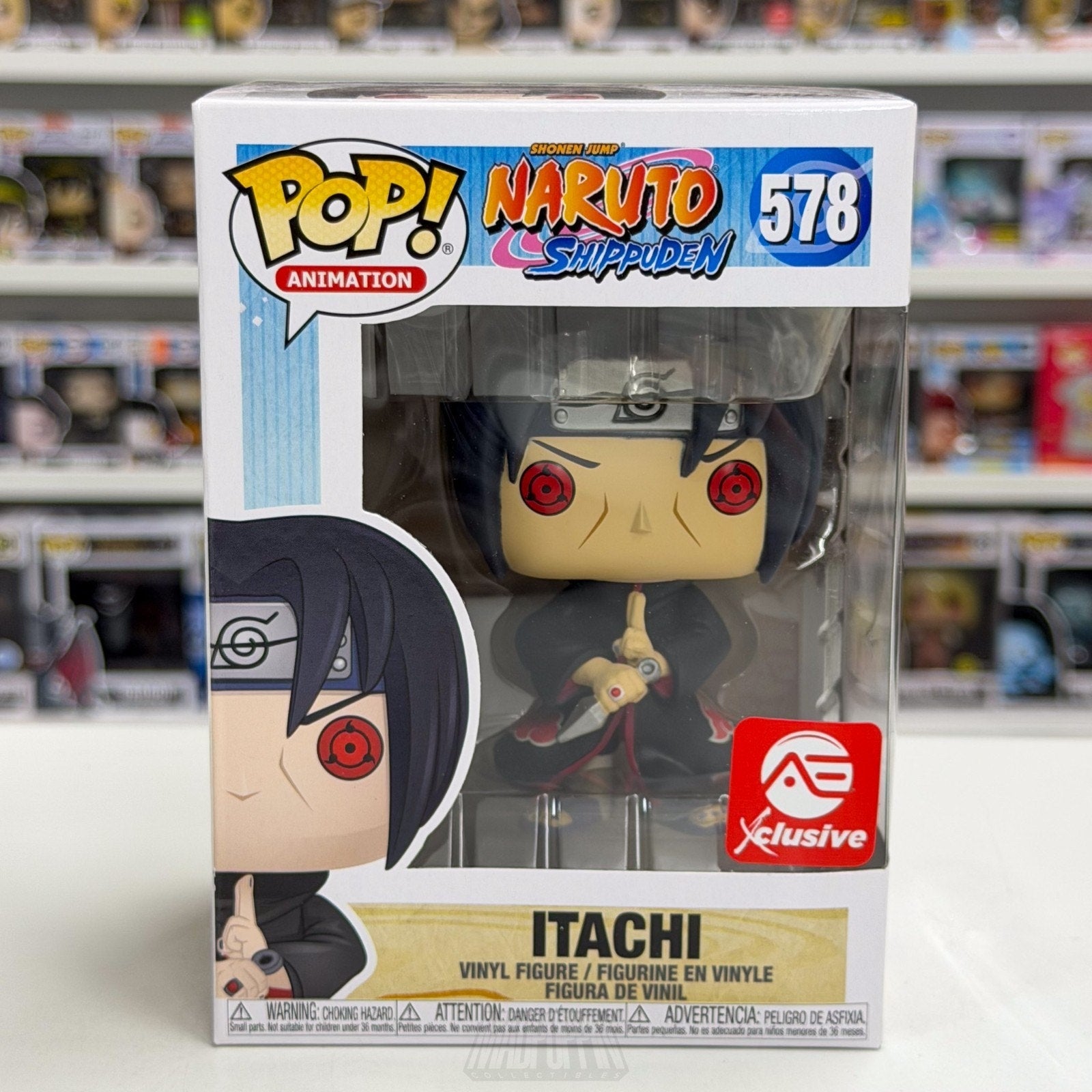 Funko Pop Anime Naruto Itachi Uchiha Alliance Entertainment 578 Toy Vinyl Figure