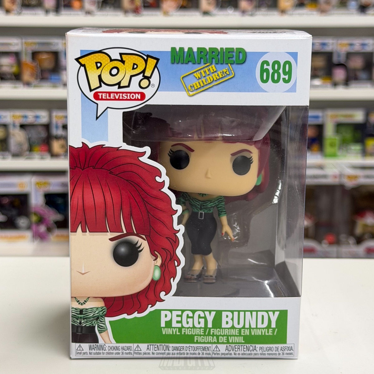 Funko Pop TV Married with Children Peggy Bundy 689 Sitcom Housewife Vinyl Figure