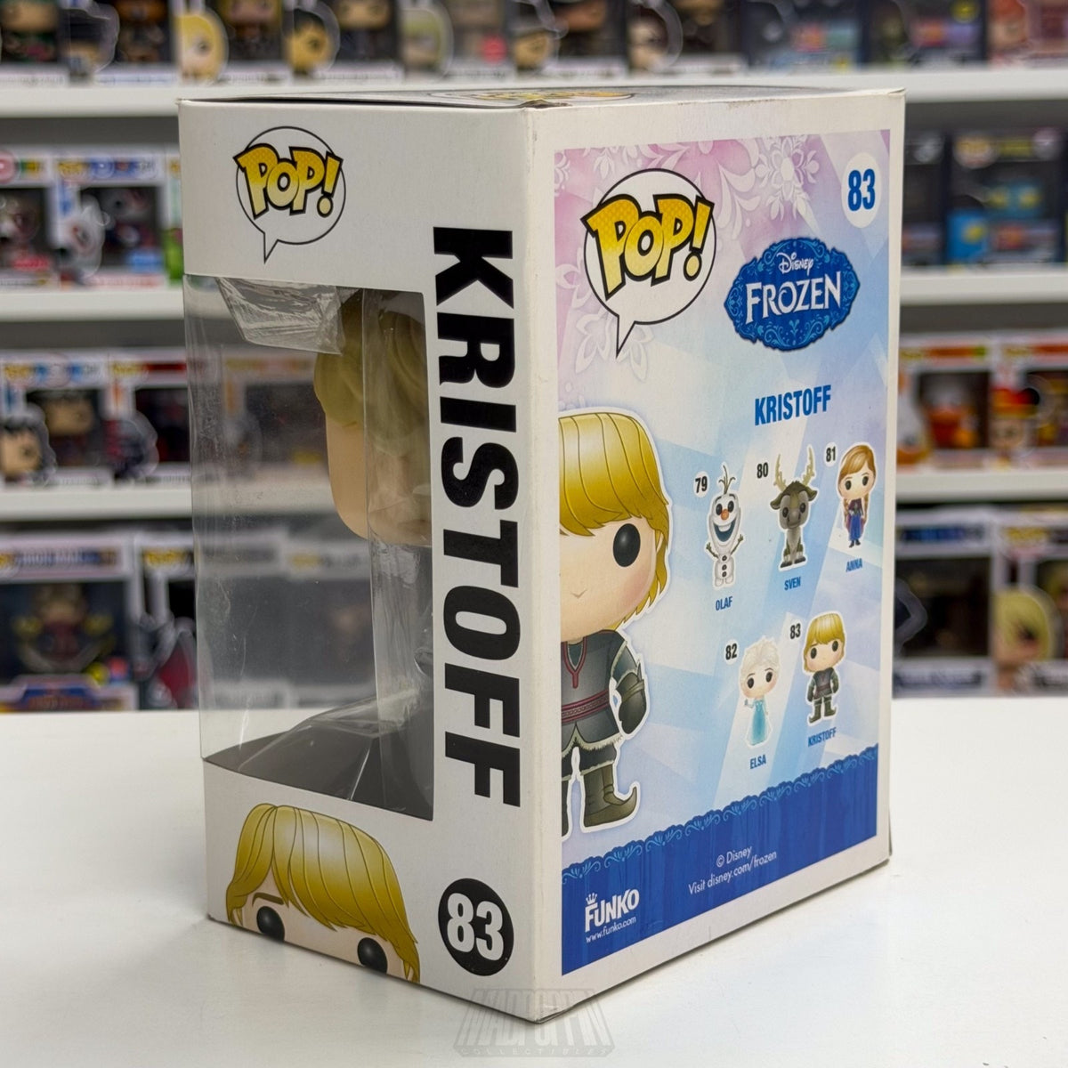Funko Pop Disney Frozen Kristoff 83 Iceman Snow Queen Fairy Tale Vinyl Figure