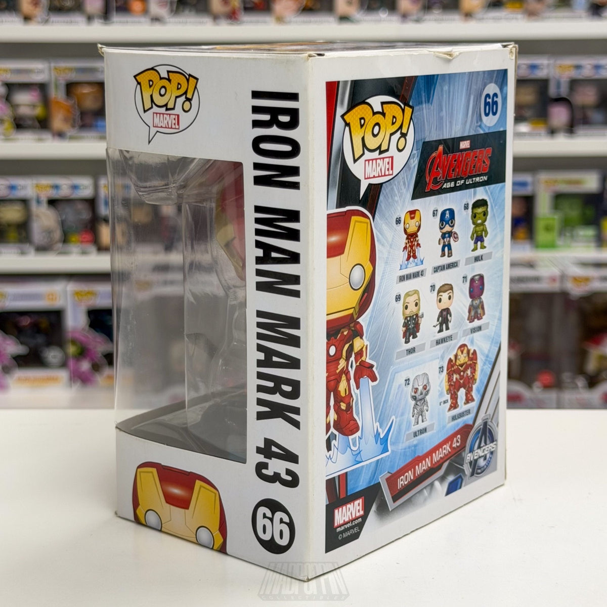 Funko Pop Marvel Avengers Age of Ultron Iron Man Mark 43 Flying 66 Vinyl Figure