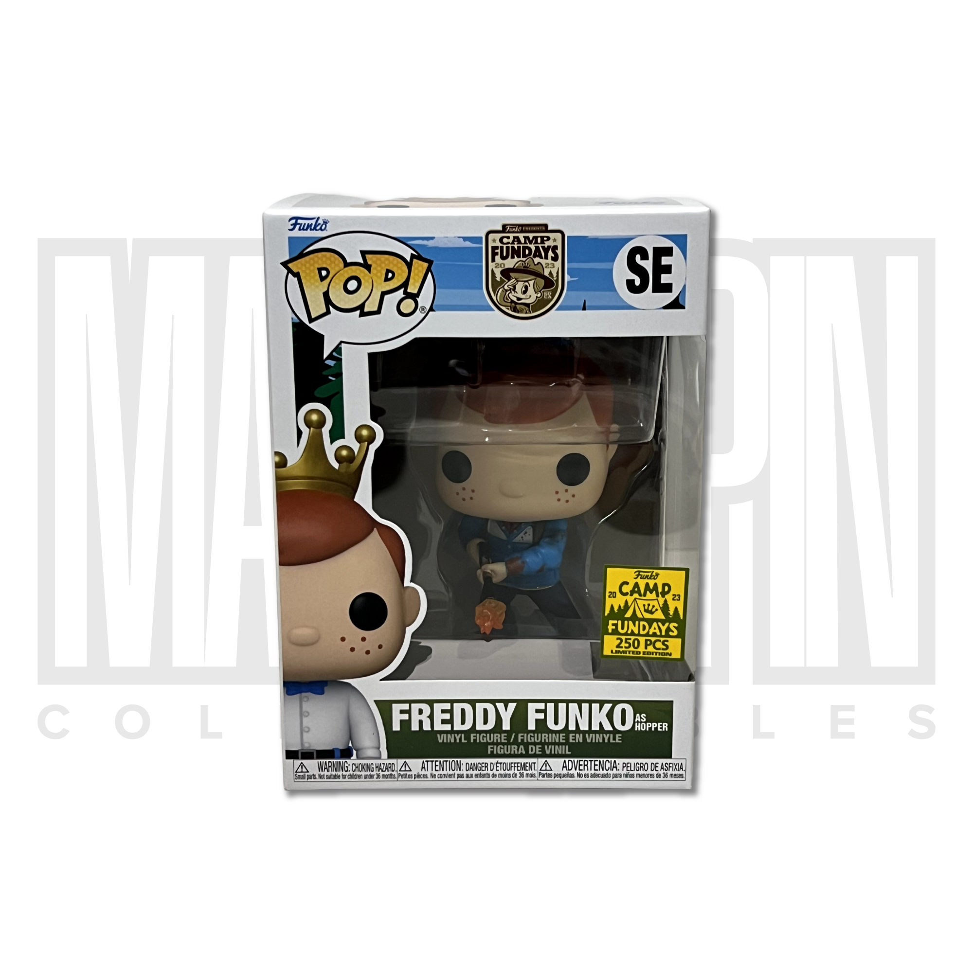 Funko Pop Camp Fundays TV Stranger Things Freddy as Hopper LE 250 SE
