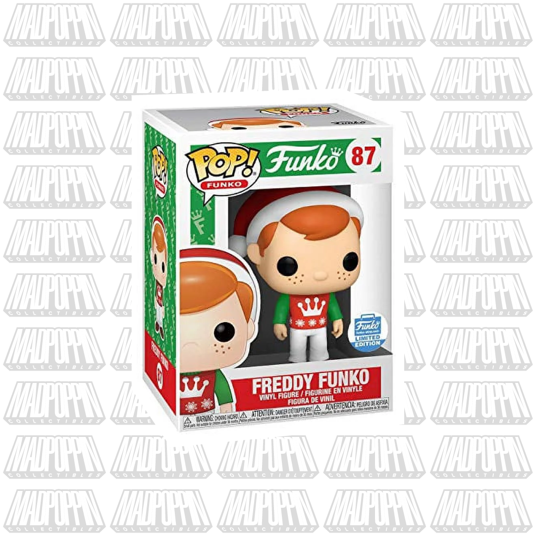 Funko Pop Freddy Funko (Santa Hat) 87