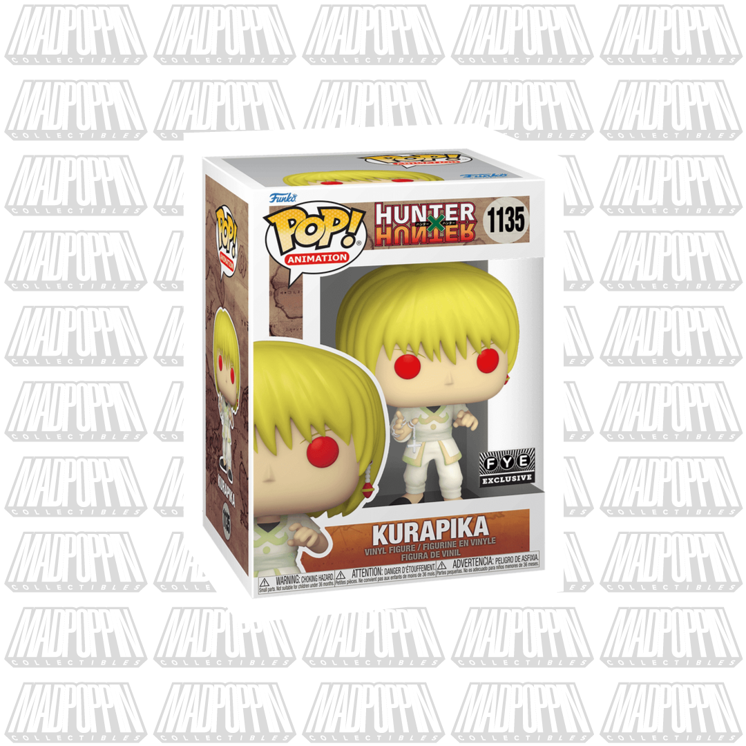 Funko Pop Anime Hunter x Hunter Kurapika (Scarlet Eyes w/Chain) 1135