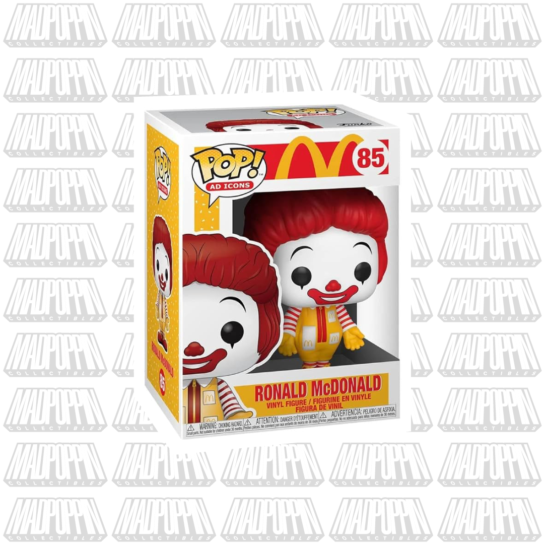 Funko Pop Ad Icons McDonalds Ronald McDonald 85