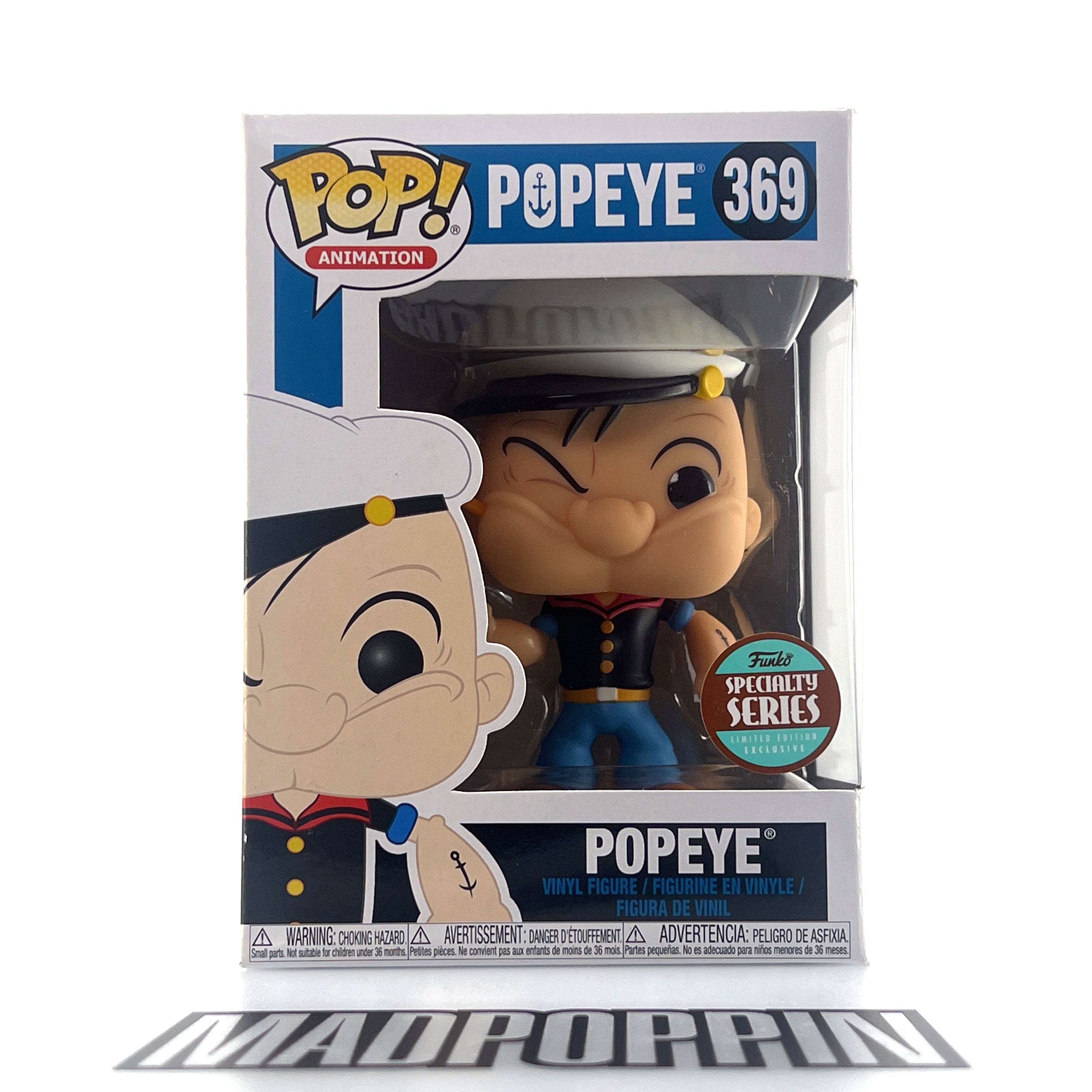Funko Pop Animation Popeye Specialty Series #369