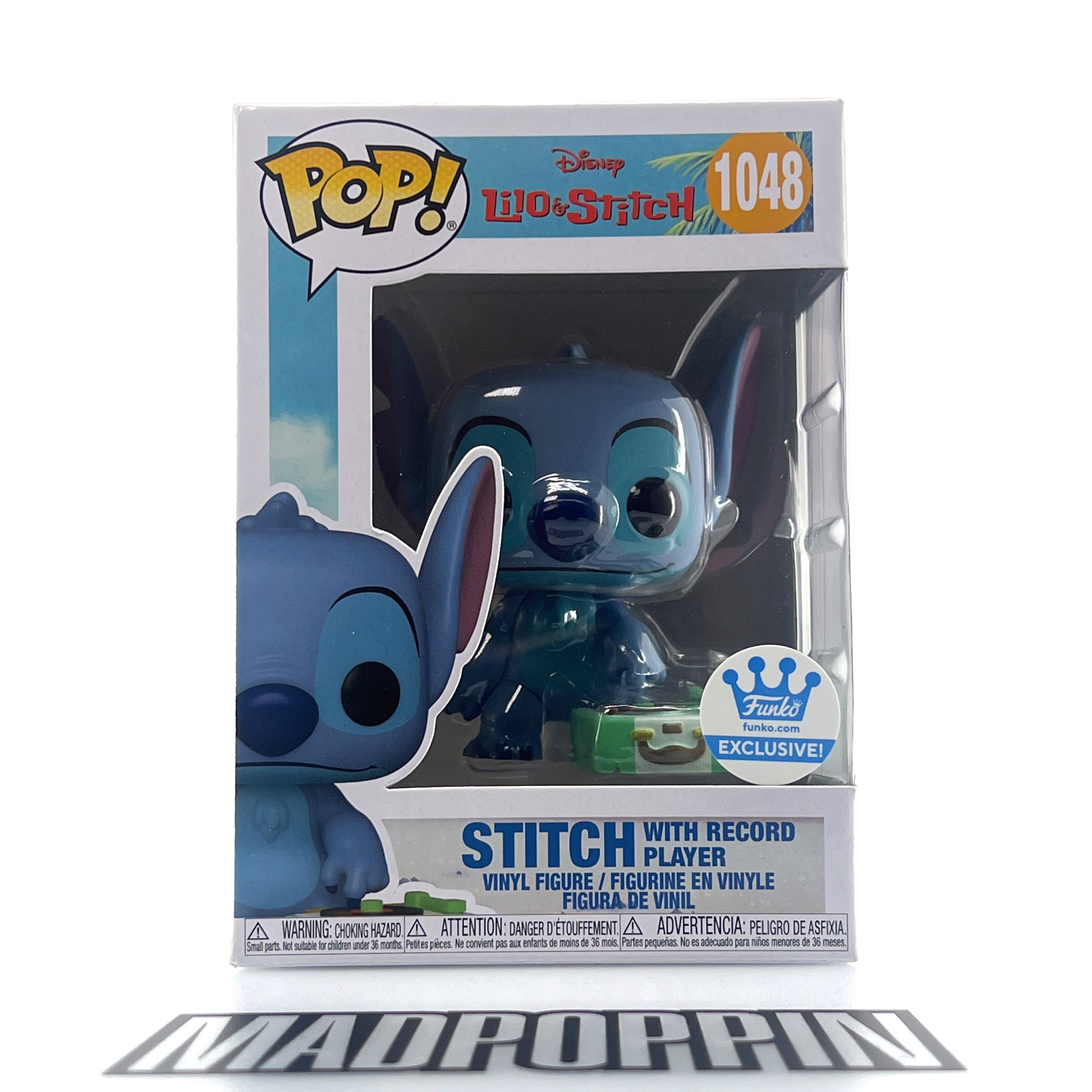 Funko Pop Disney Lilo & Stitch w/Record Player Funko-Shop.com #1048