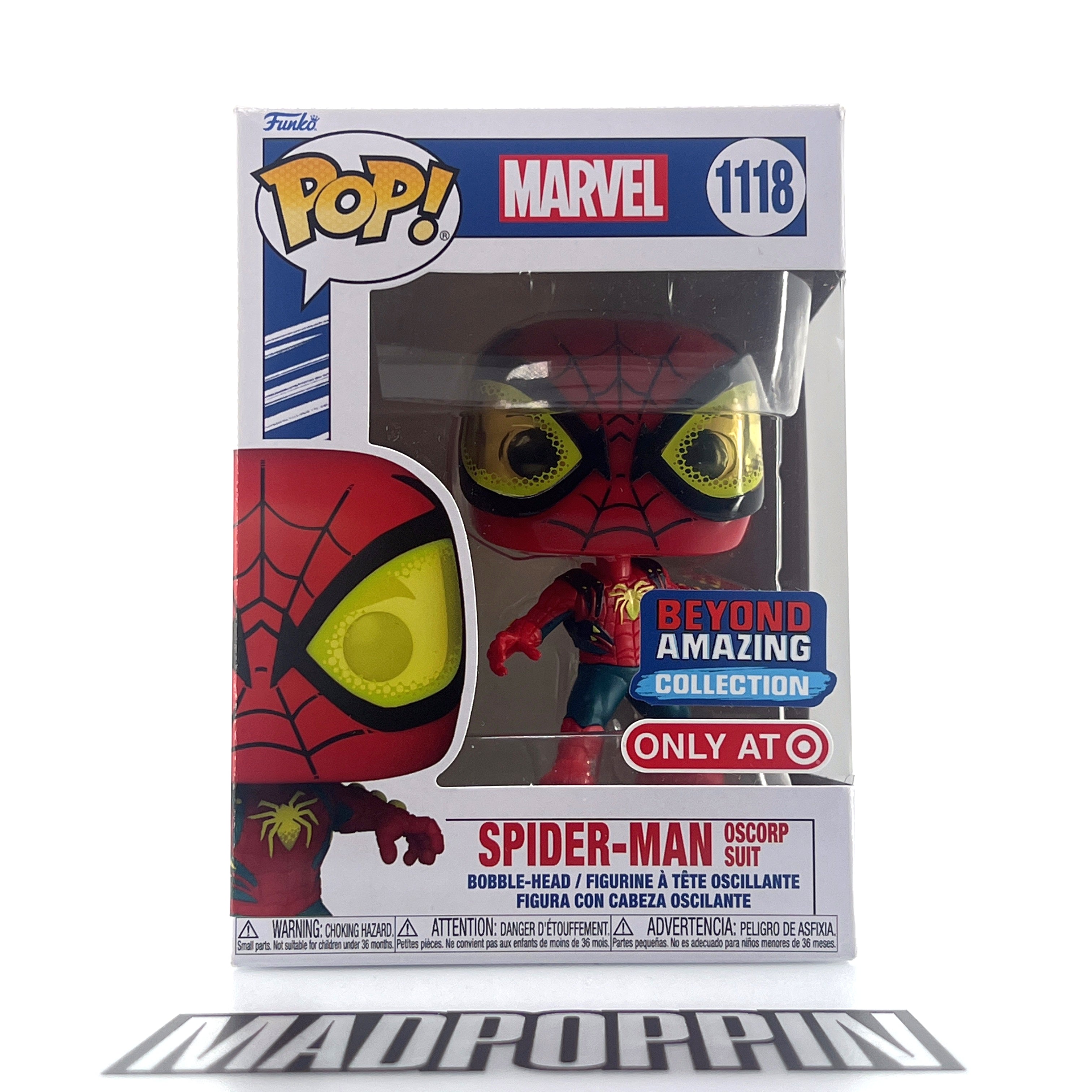 Funko Pop Marvel Beyond Amazing Spider-Man Oscar Suit Target #1118