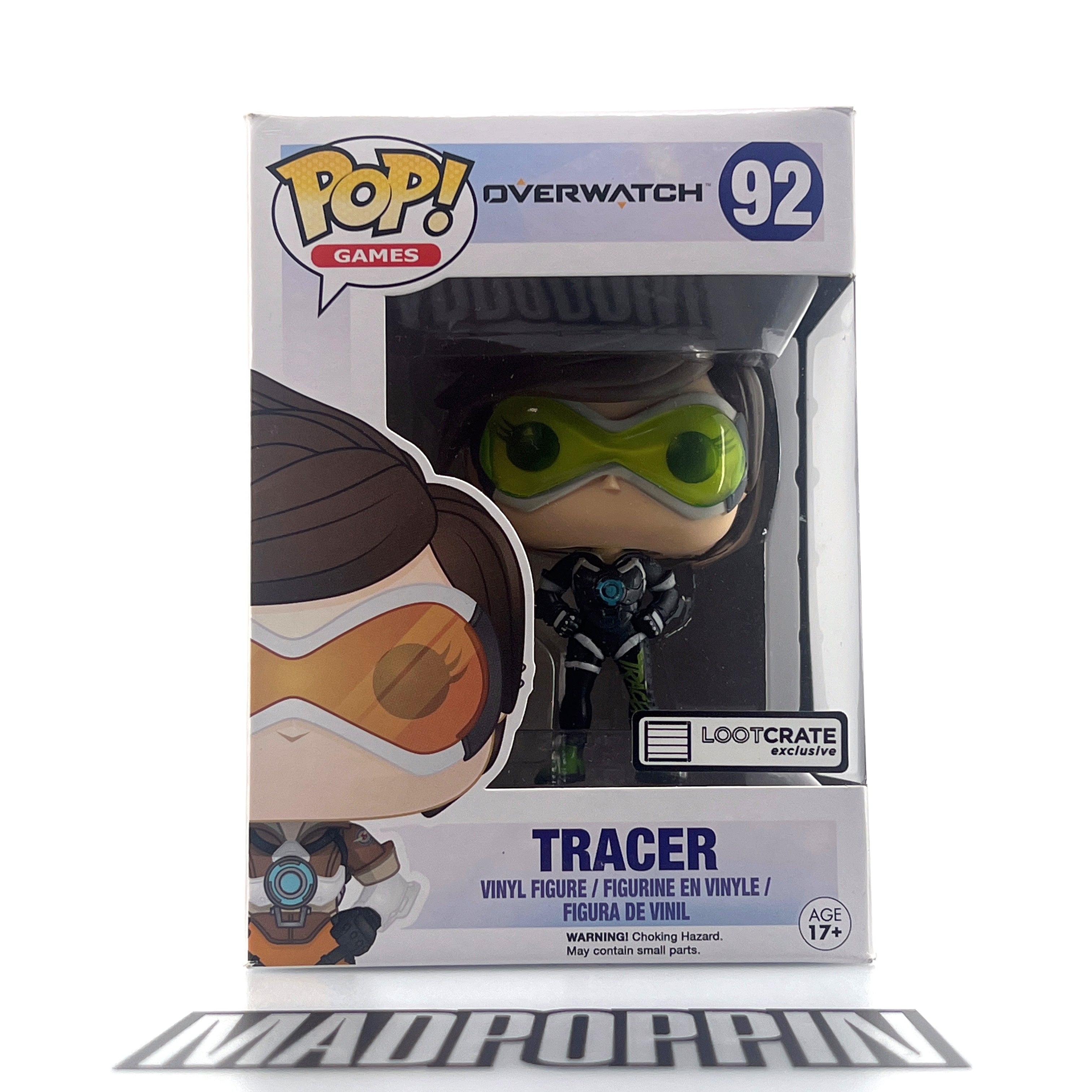 Funko Pop Games Overwatch Tracer Sporty LootCrate #92