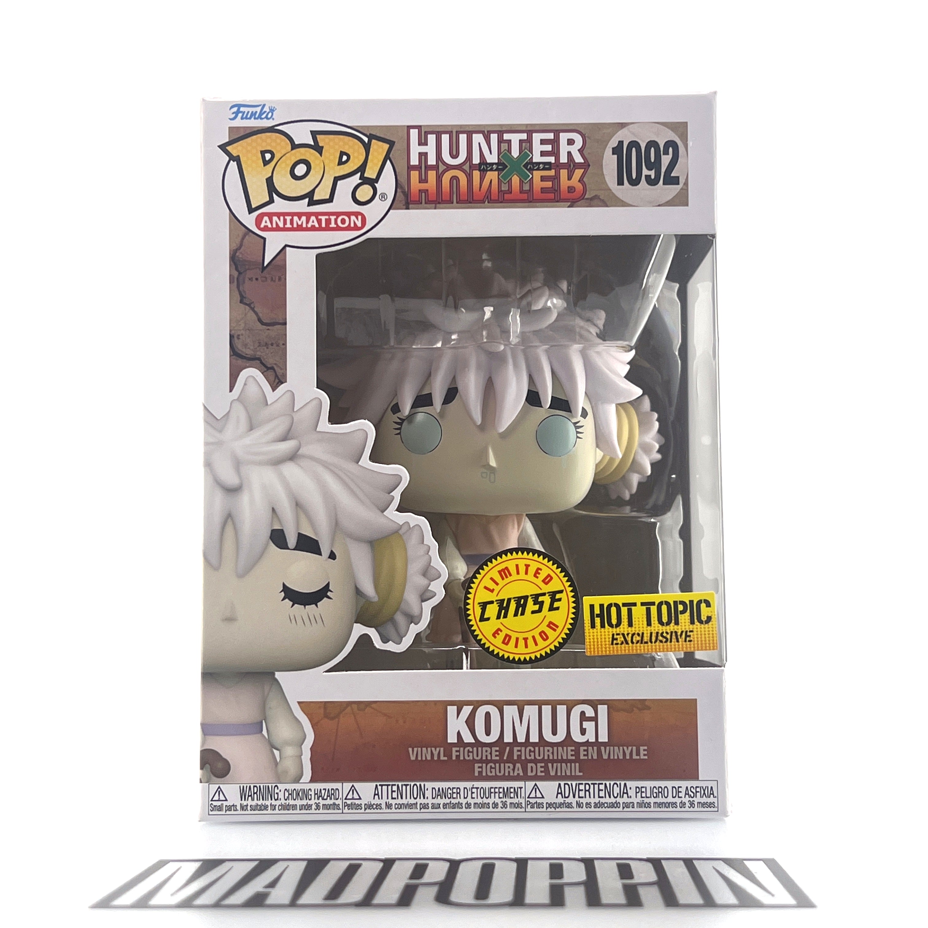 Funko Pop Anime Hunter x Hunter Komugi Blue Eyes Hot Topic Chase #1092
