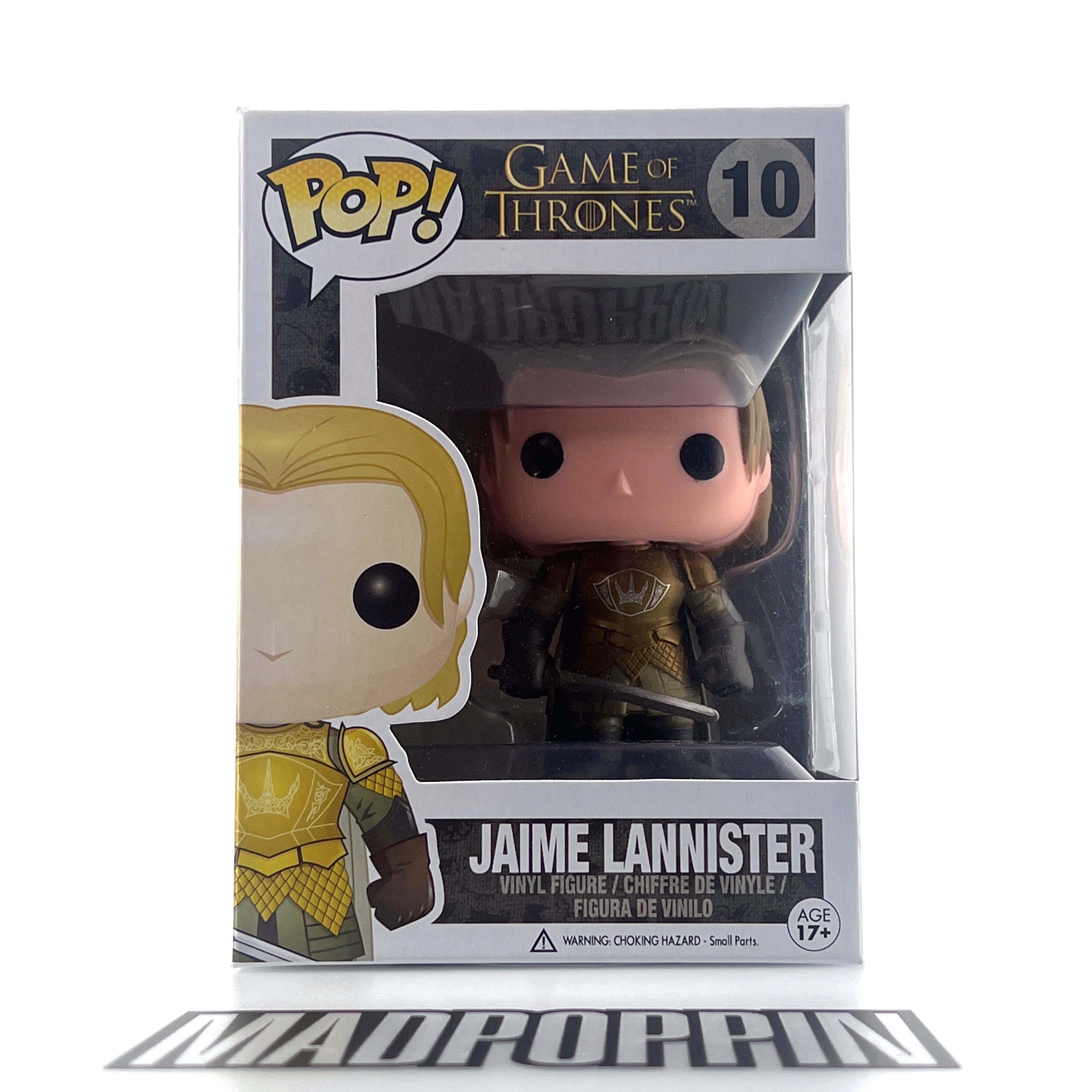 Funko Pop Television HBO Game of Thrones Jaime Lannister Vaulted #10