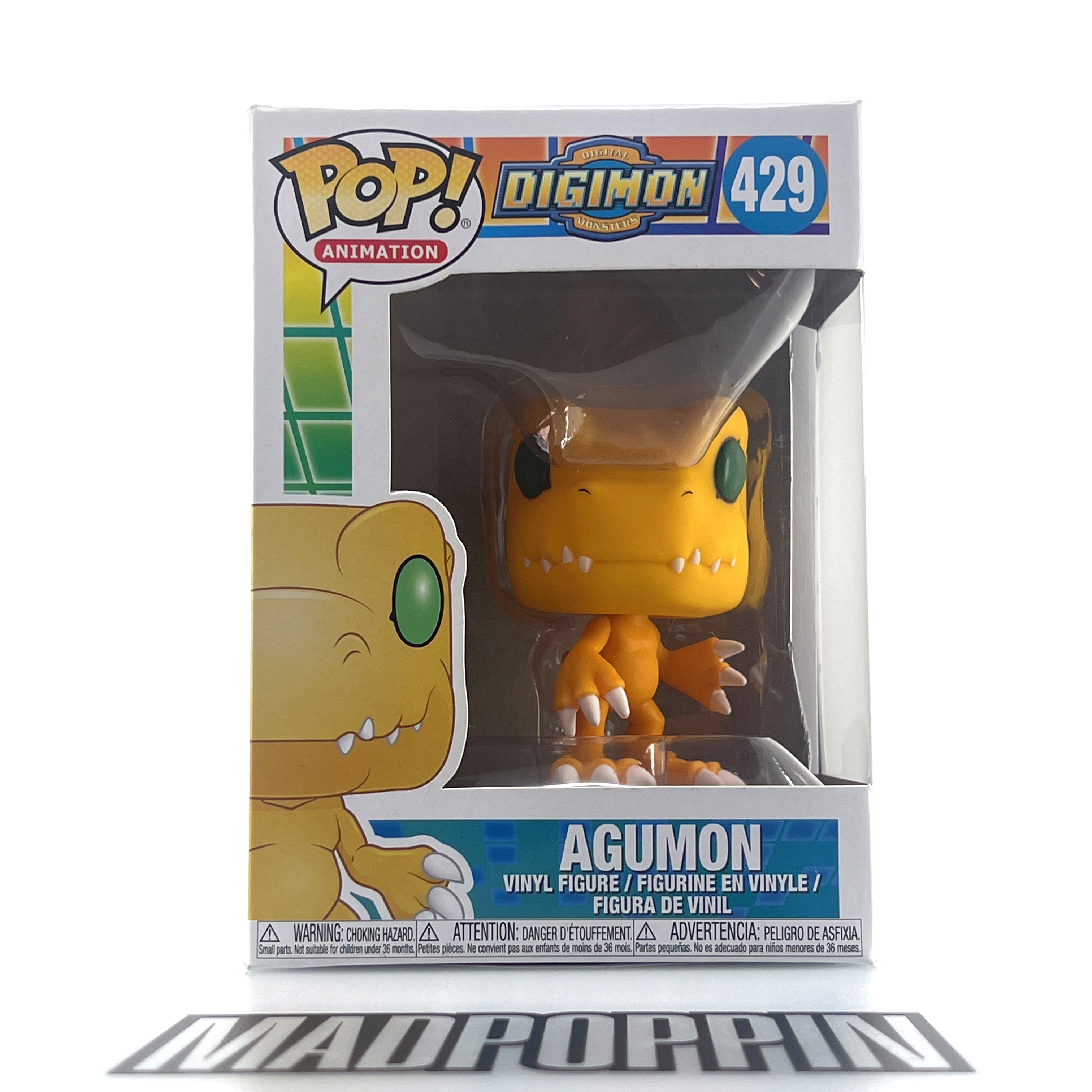 Funko Pop Anime Digimon Digital Monsters Agumon Vaulted #429