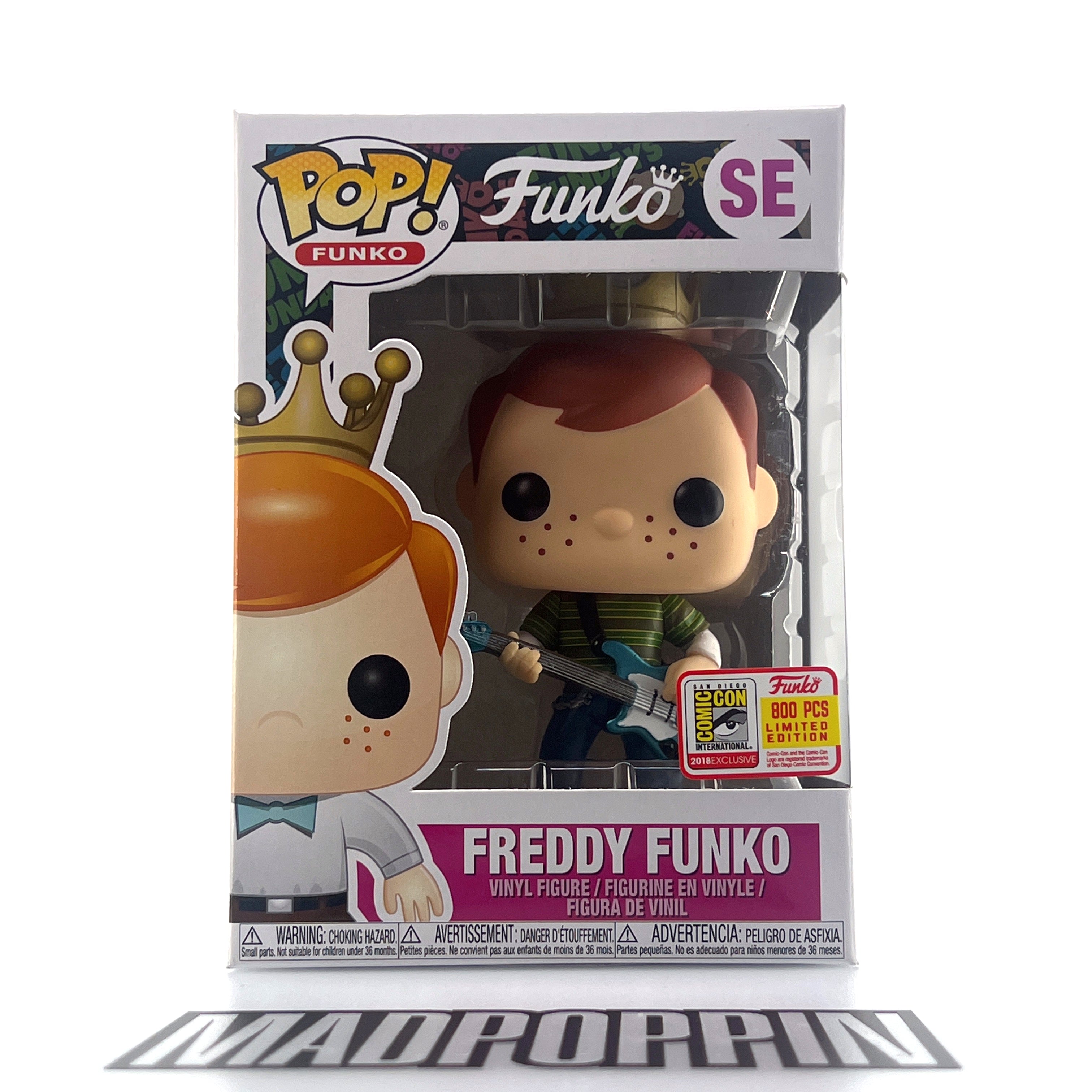 Funko Pop Fundays 2018 Freddy Funko Kurt Cobain LE 800 #SE