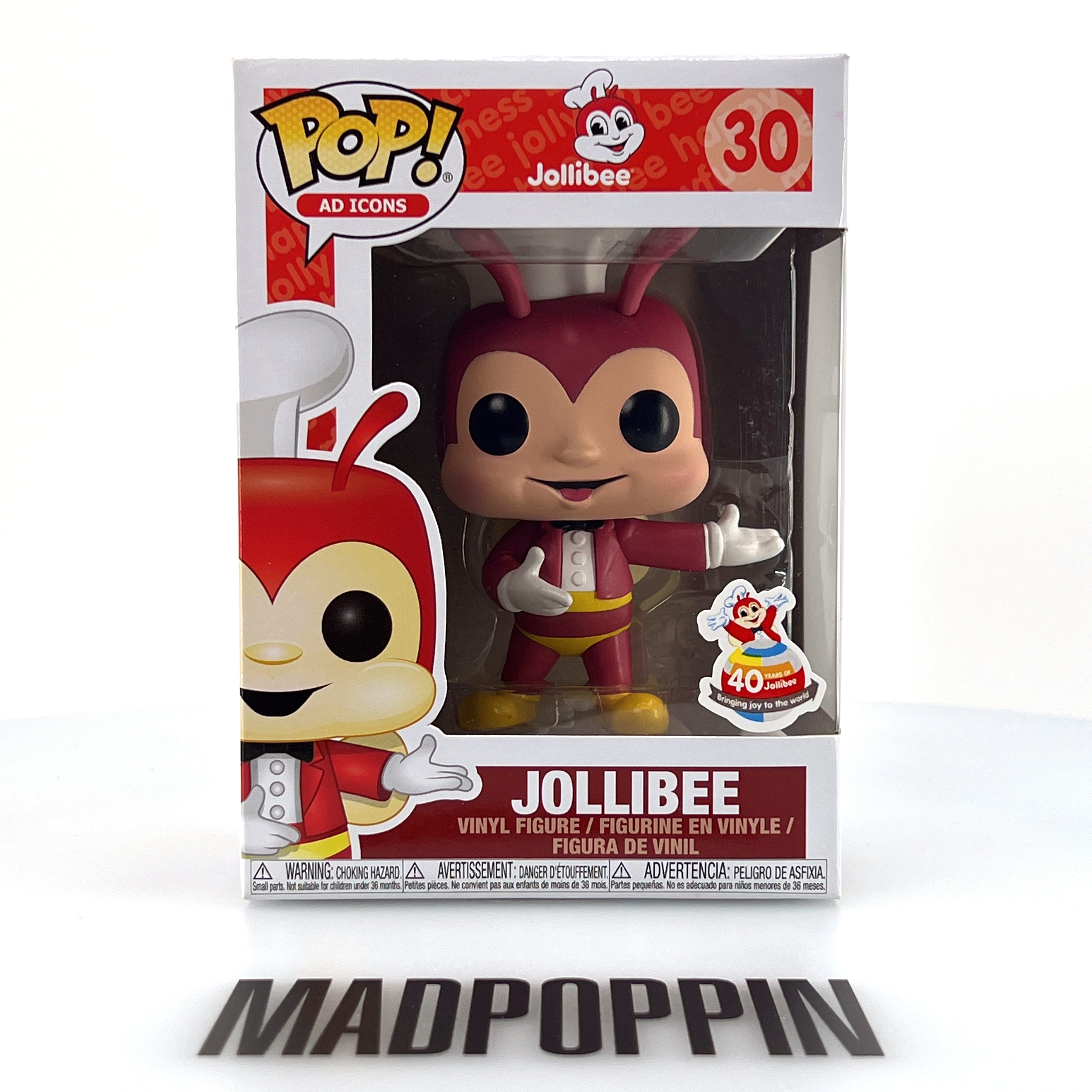 Funko Pop Ad Icons 40 Years of Jollibee 30